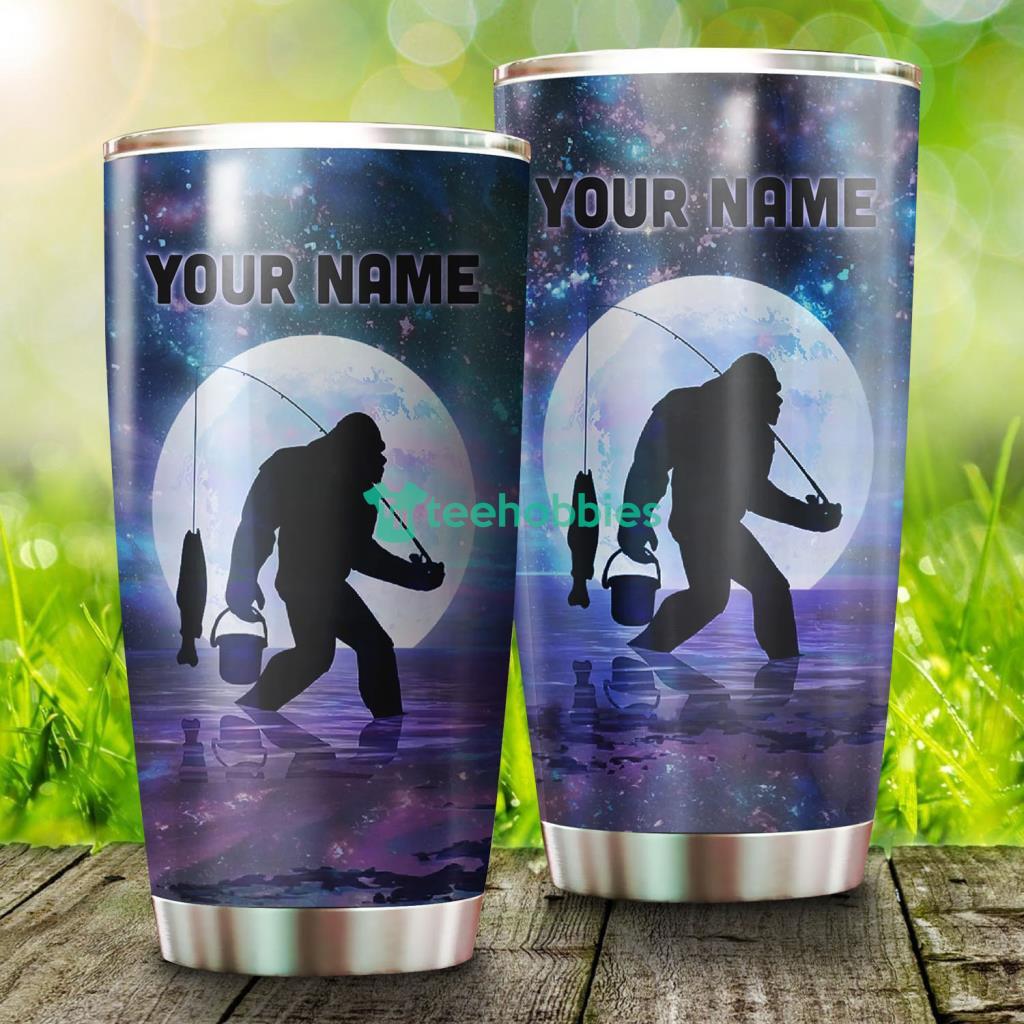 Galaxy Bigfoot Fishing Custom Name Tumbler - Galaxy Bigfoot Fishing Custom Name Tumbler Galaxy Bigfoot Fishing Custom Name Tumbler - Galaxy Bigfoot Fishing Custom Name Tumbler