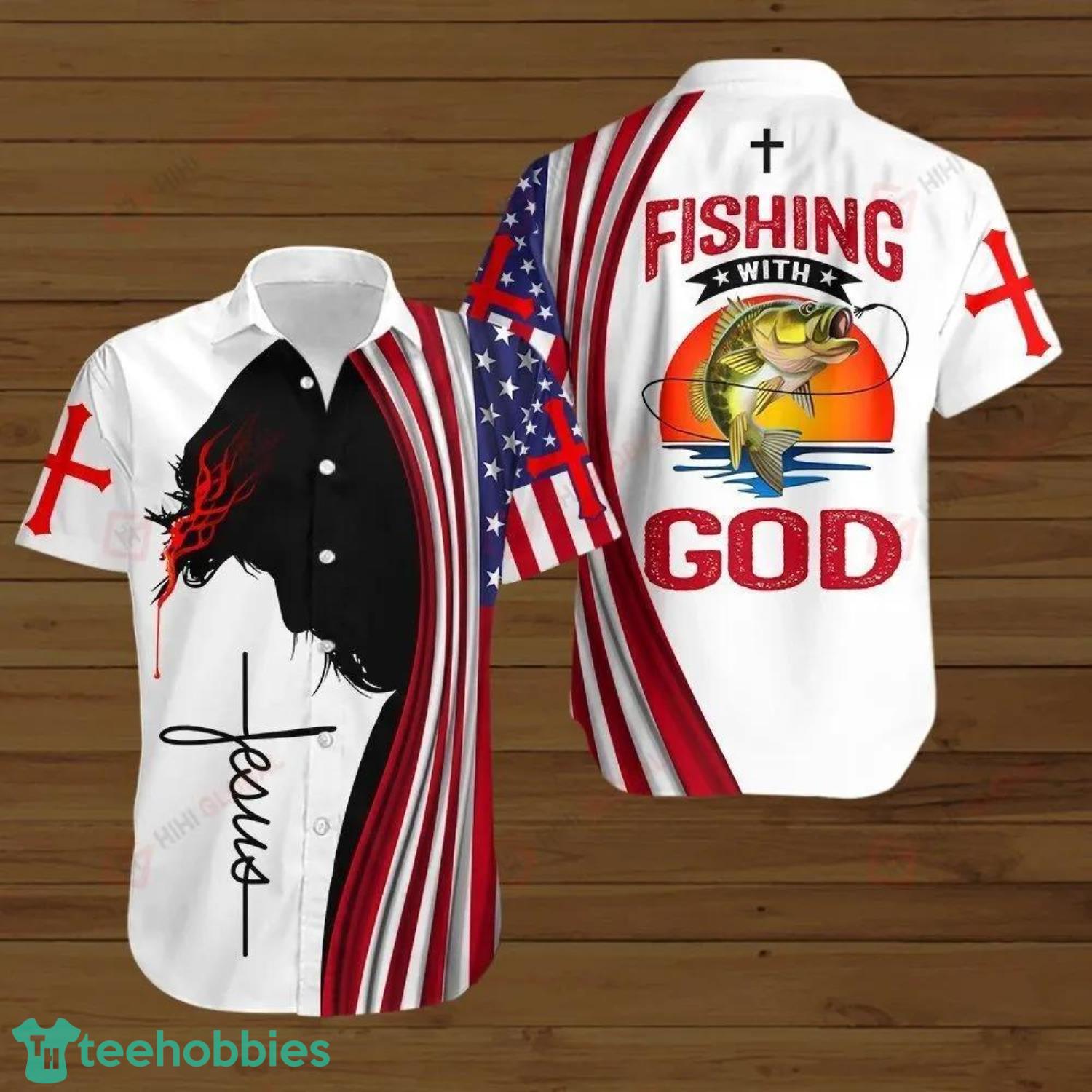God Fishing Aloha Summer Gift Hawaiian Shirt For Men And Women Product Photo 1 God Fishing Aloha Summer Gift Hawaiian Shirt For Men And Women Product Photo 1