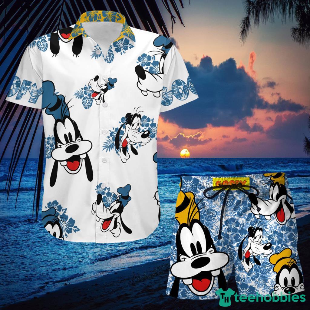 Goofy Dog Disney Hawaiian Shirt And Short - Goofy Dog Disney Hawaiian Shirt And Short