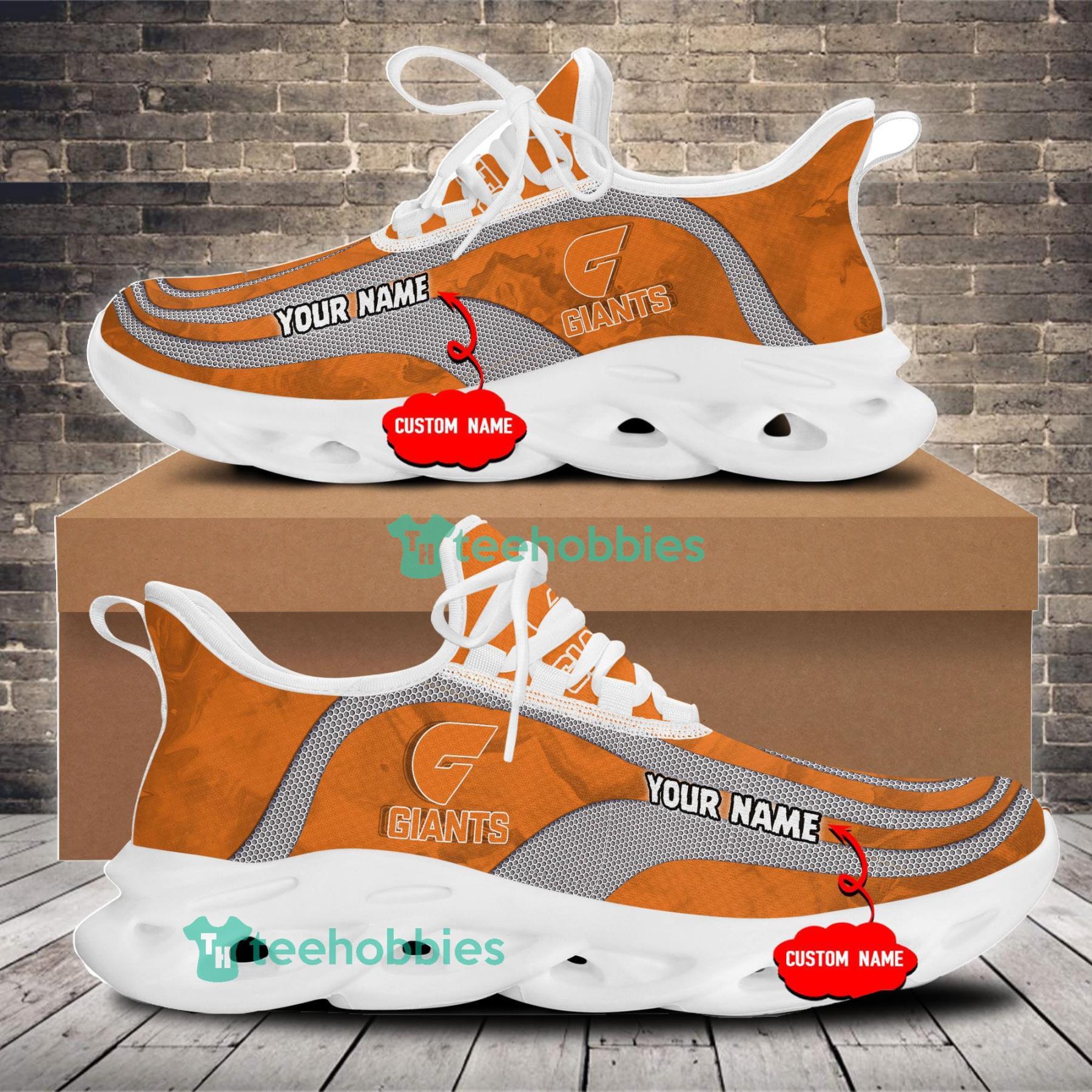 Greater Western Sydney Giants Custom Name Sneakers Max Soul Shoes For Men And Women Product Photo 1