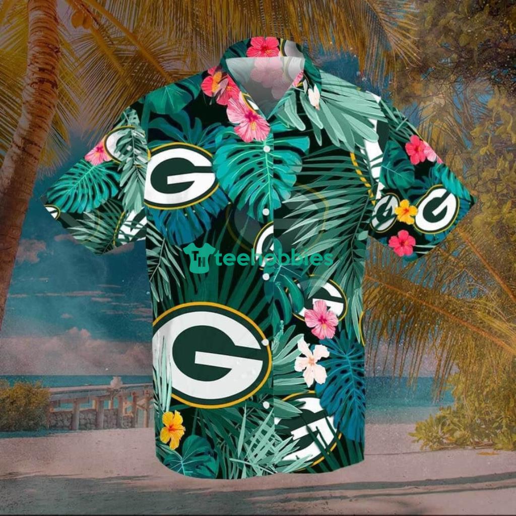 Green Bay Packers Football Tropical Hawaiian Shirt - Green Bay Packers Football Tropical Hawaiian Shirt