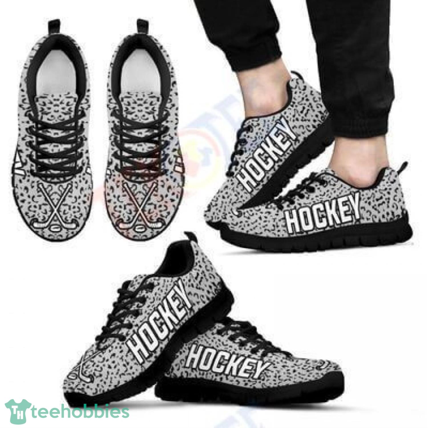 Hockey Animal Sneakers Shoes For Men Women Product Photo 1