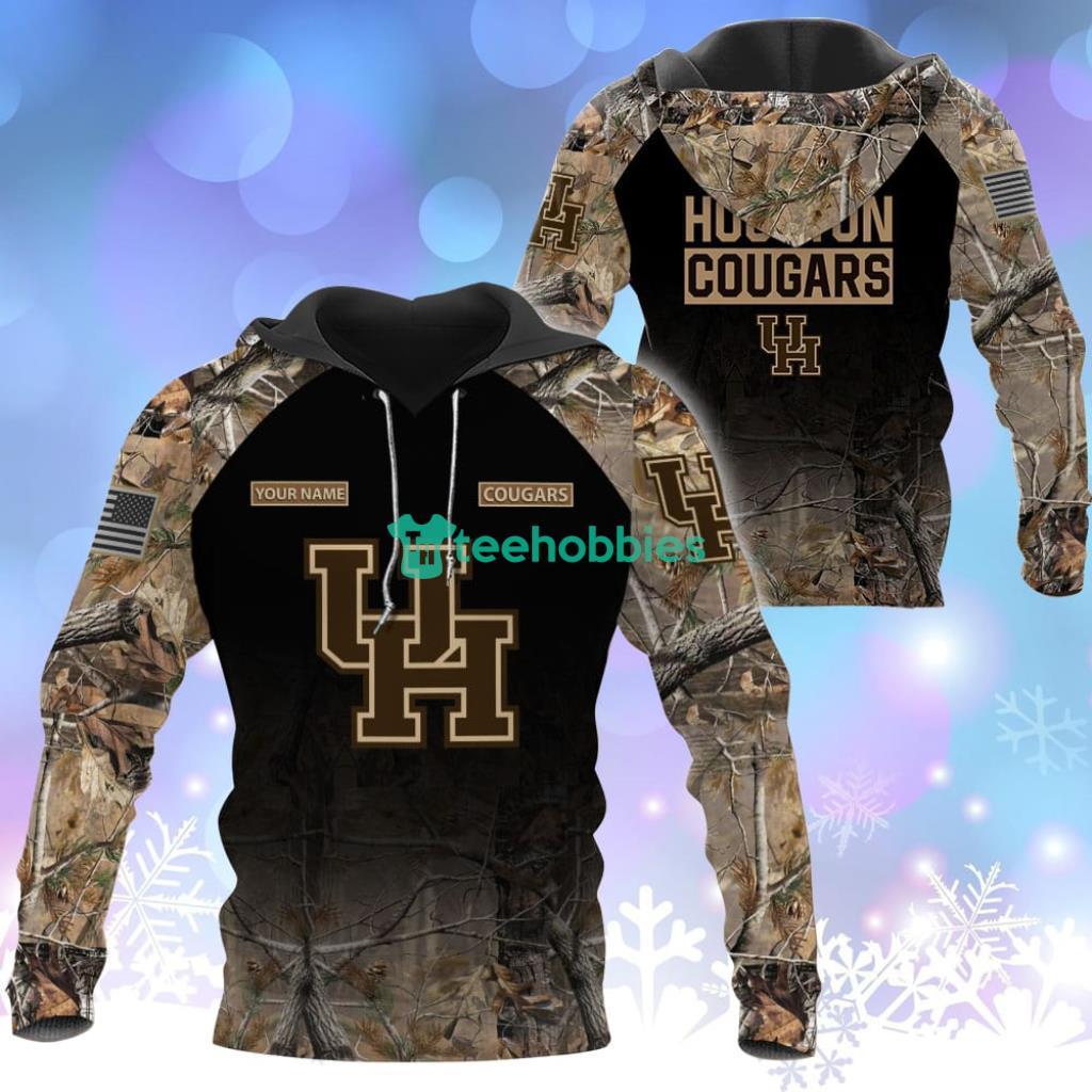 Houston Cougars NCAA Personalized Your Hunting Camo Style 3D Hoodie - Custom Name -NCAA53-Houston Cougars -Personalized Your hunting camo style-3D Hoodie,T-Shirt, Sweatshirt, Zipper-DS005 Houston Cougars NCAA Personalized Your Hunting Camo Style 3D Hoodie - Custom Name -NCAA53-Houston Cougars -Personalized Your hunting camo style-3D Hoodie,T-Shirt, Sweatshirt, Zipper-DS005