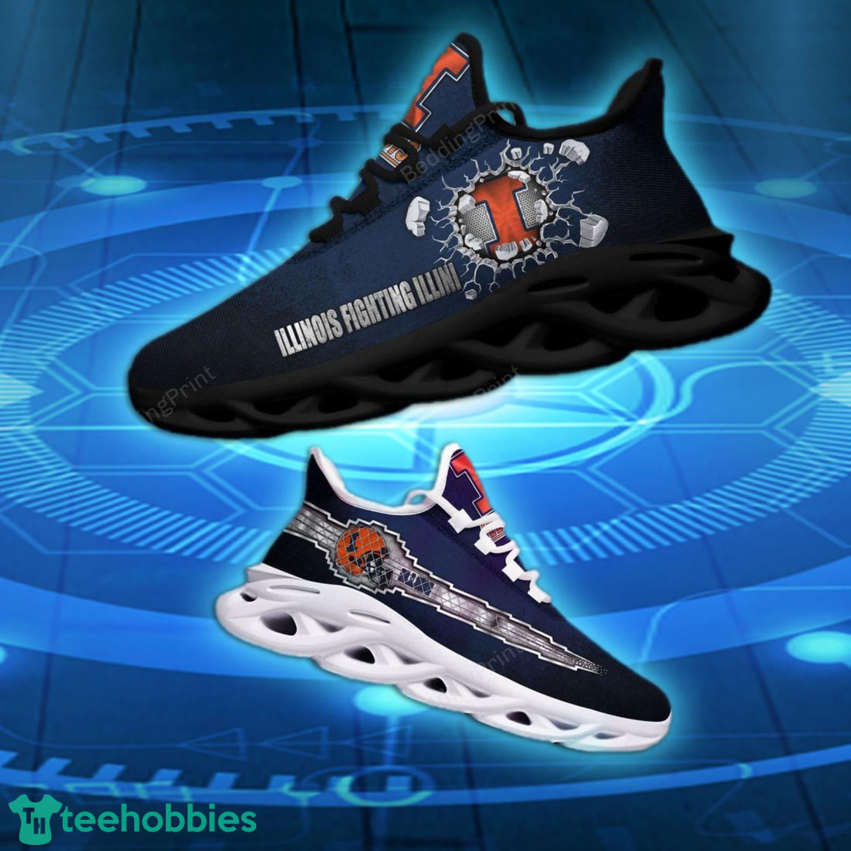 Illinois Fighting Illini NCAA Gift For Fans Sport Max Soul Shoes Product Photo 1 Illinois Fighting Illini NCAA Gift For Fans Sport Max Soul Shoes Product Photo 1