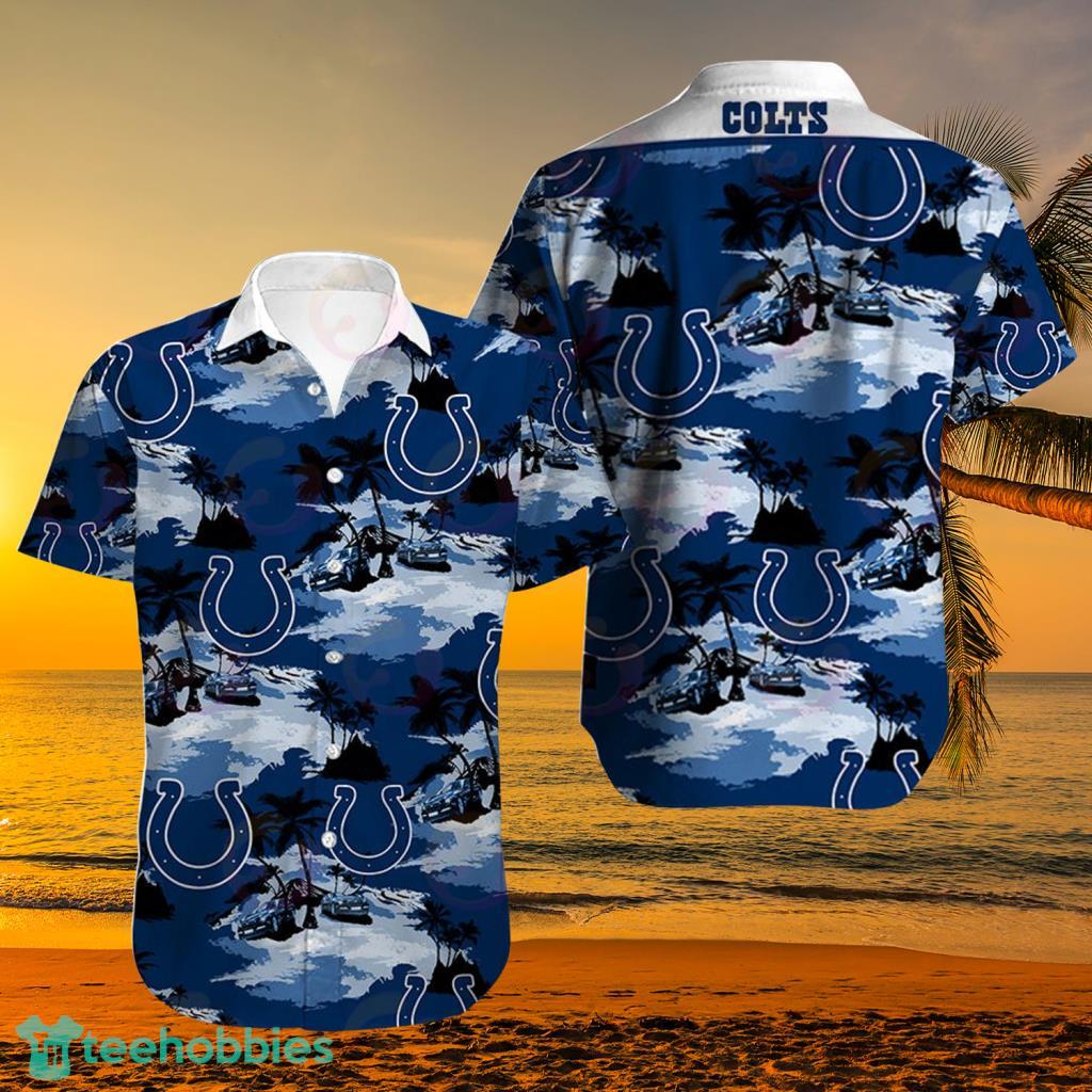 Indianapolis Colts NFL Hawaiian Shirt For Men And Women - Indianapolis Colts NFL Hawaiian Shirt For Men And Women