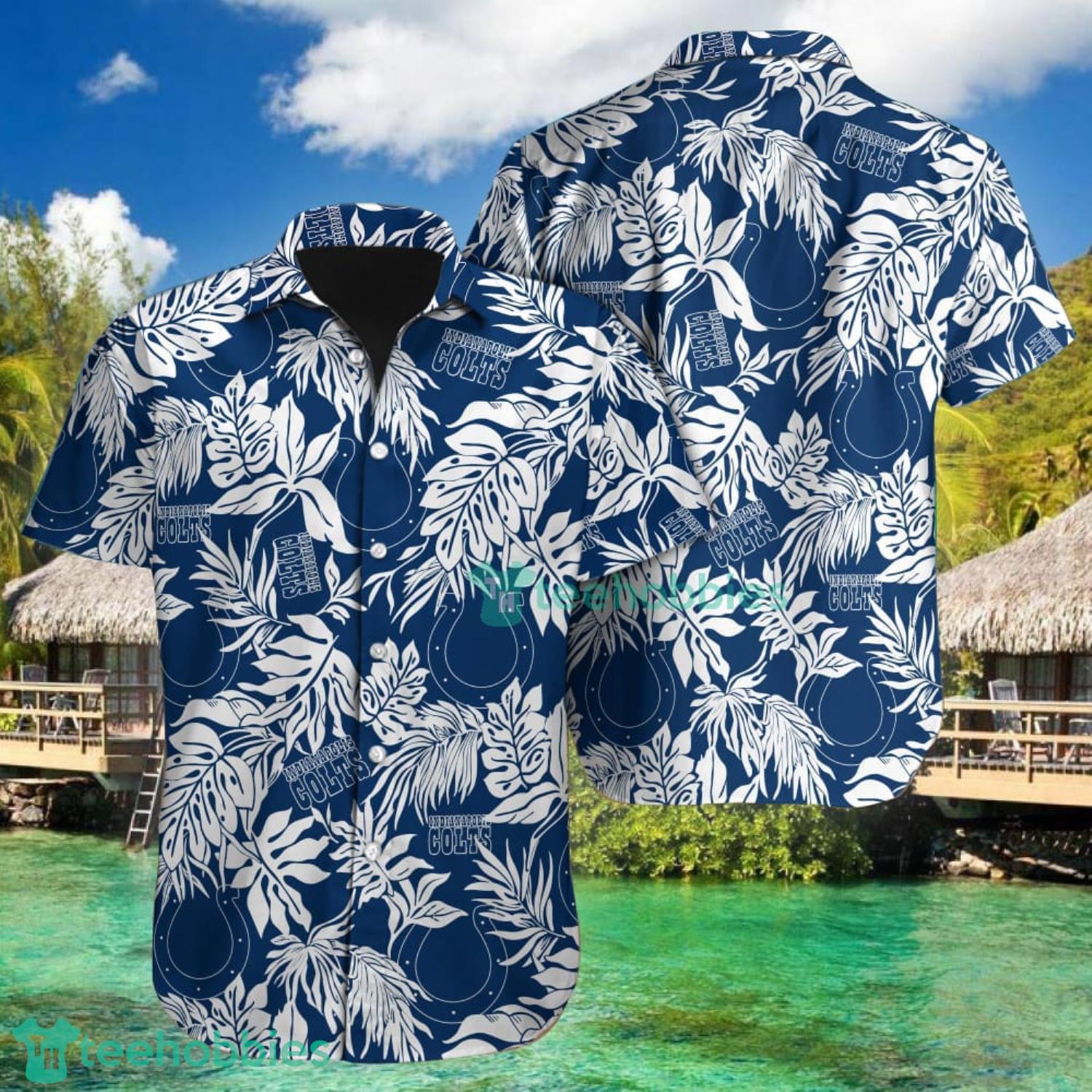 Indianapolis Colts NFL Sport Team Summer Gift Hawaiian Shirt Product Photo 1