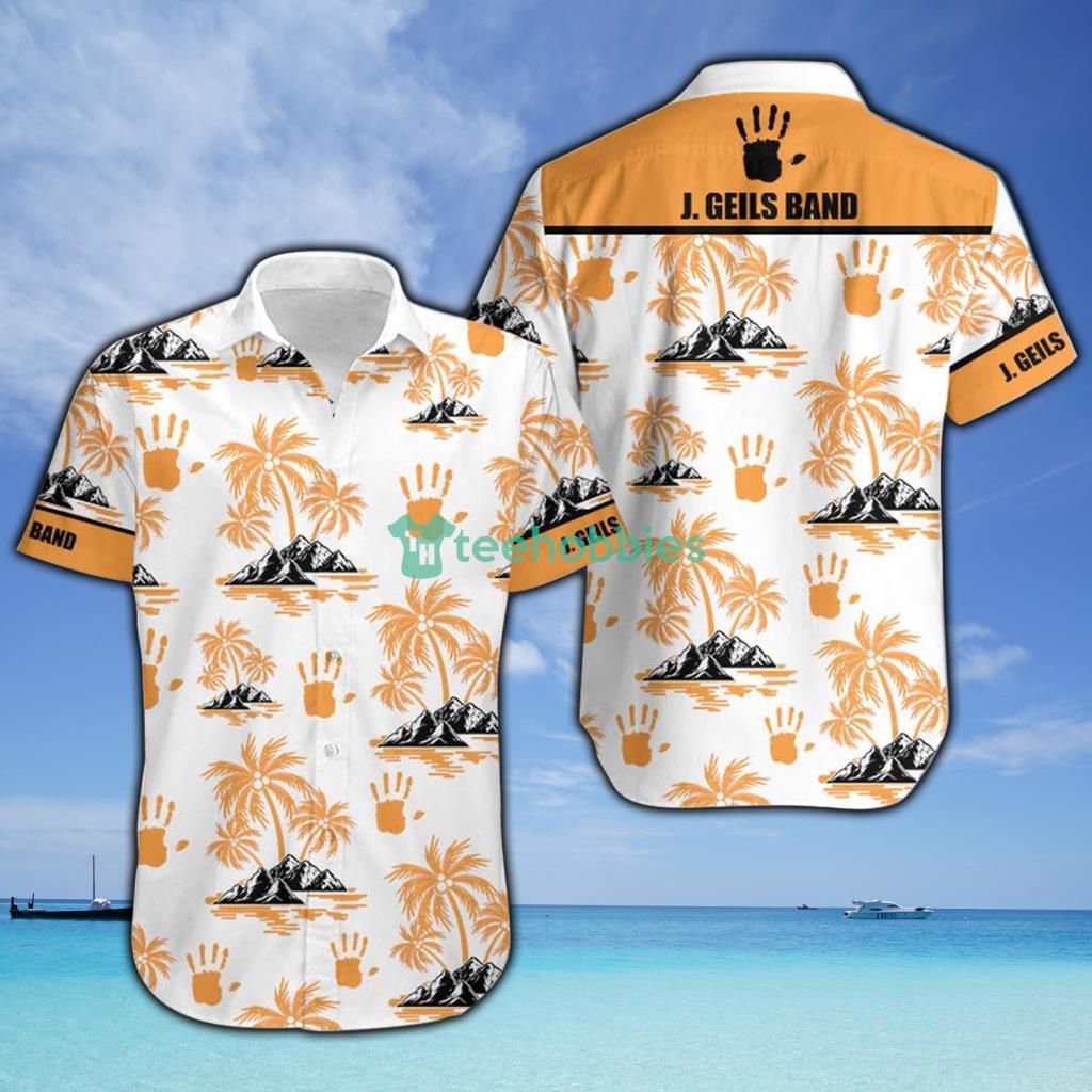 J Geils Band Palm Tree Tropical Hawaiian Shirt - J Geils Band Palm Tree Tropical Hawaiian Shirt