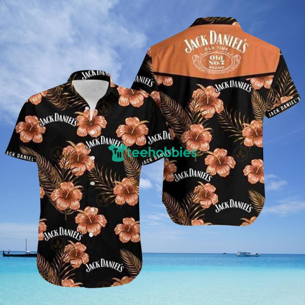 Jack Daniels Tropical Hawaiian Shirt - Jack Daniels Tropical Hawaiian Shirt