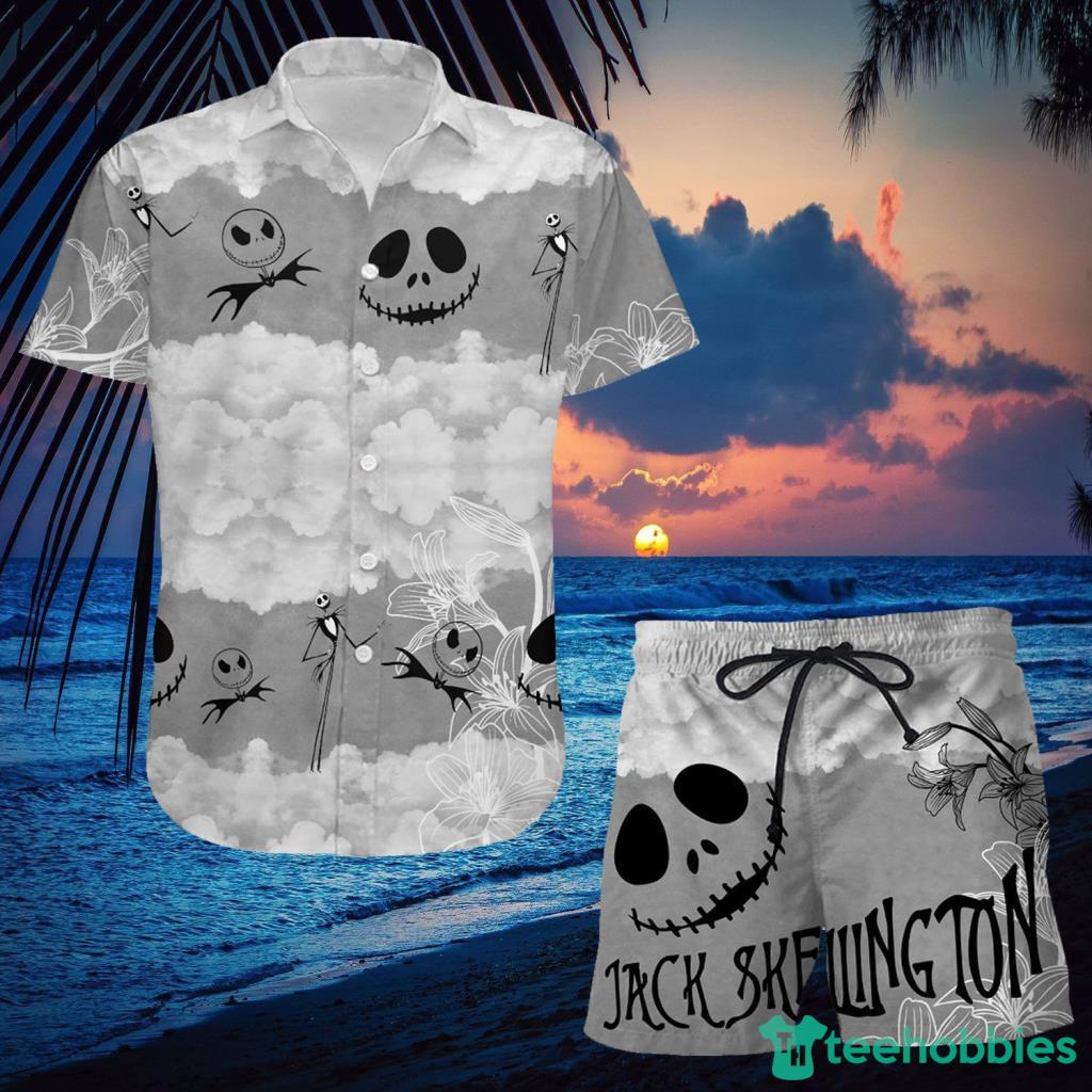 Jack Skellington Disney Hawaiian Shirt And Short - Jack Skellington Disney Hawaiian Shirt And Short