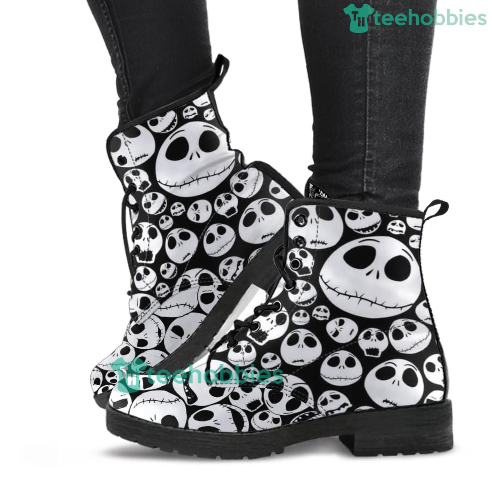 Jack Skellington Leather Boots Gift Nightmare Before Christmas Gift