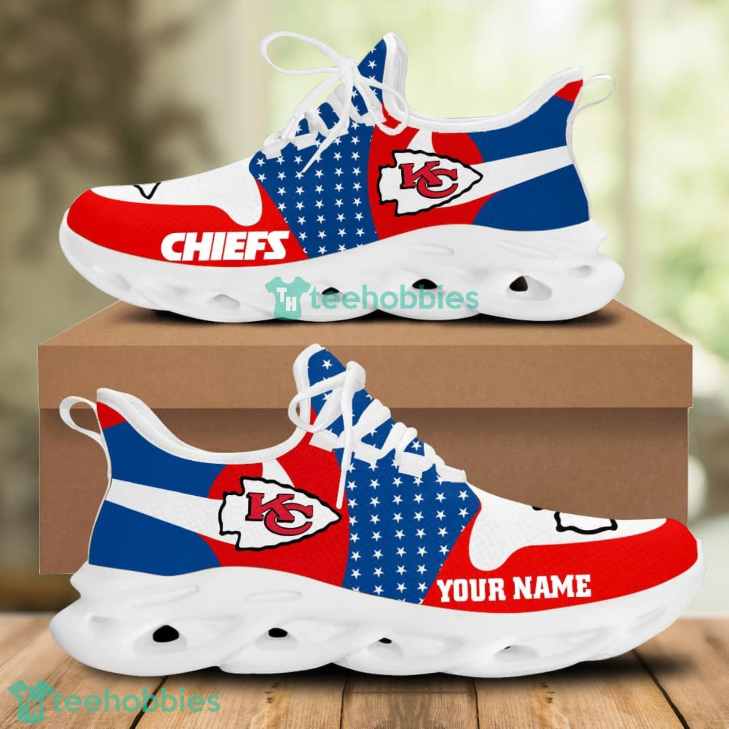 Kansas City Chiefs Max Soul Shoes Running Sneakers For Men And Women Product Photo 1