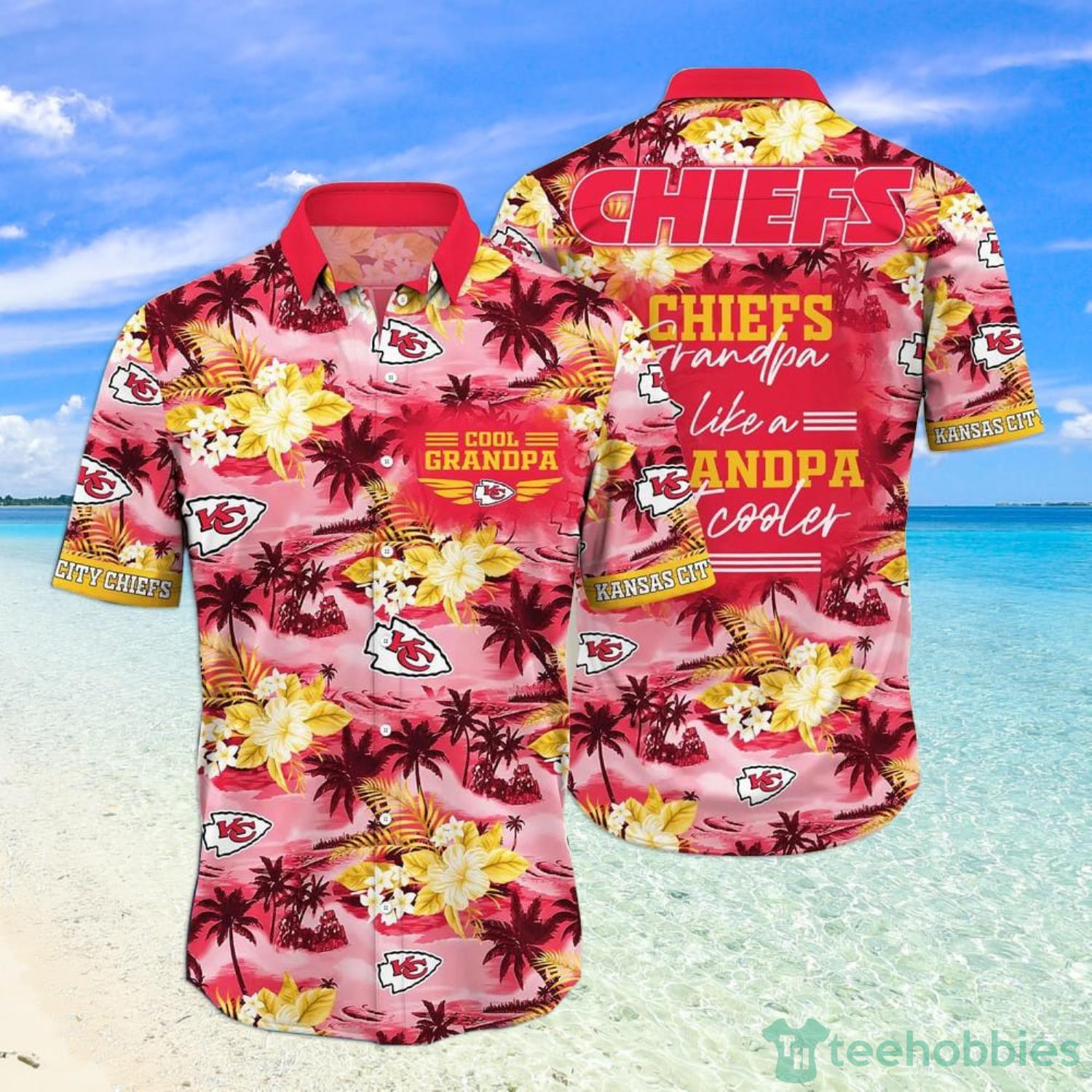 Kansas City Chiefs NFL Personalized Hawaiian Shirt Hot Design For Fans