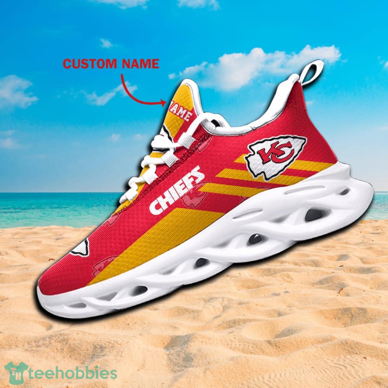 Kansas City Chiefs NFL Custom Name On Top Max Soul Shoes Running Shoes Product Photo 1