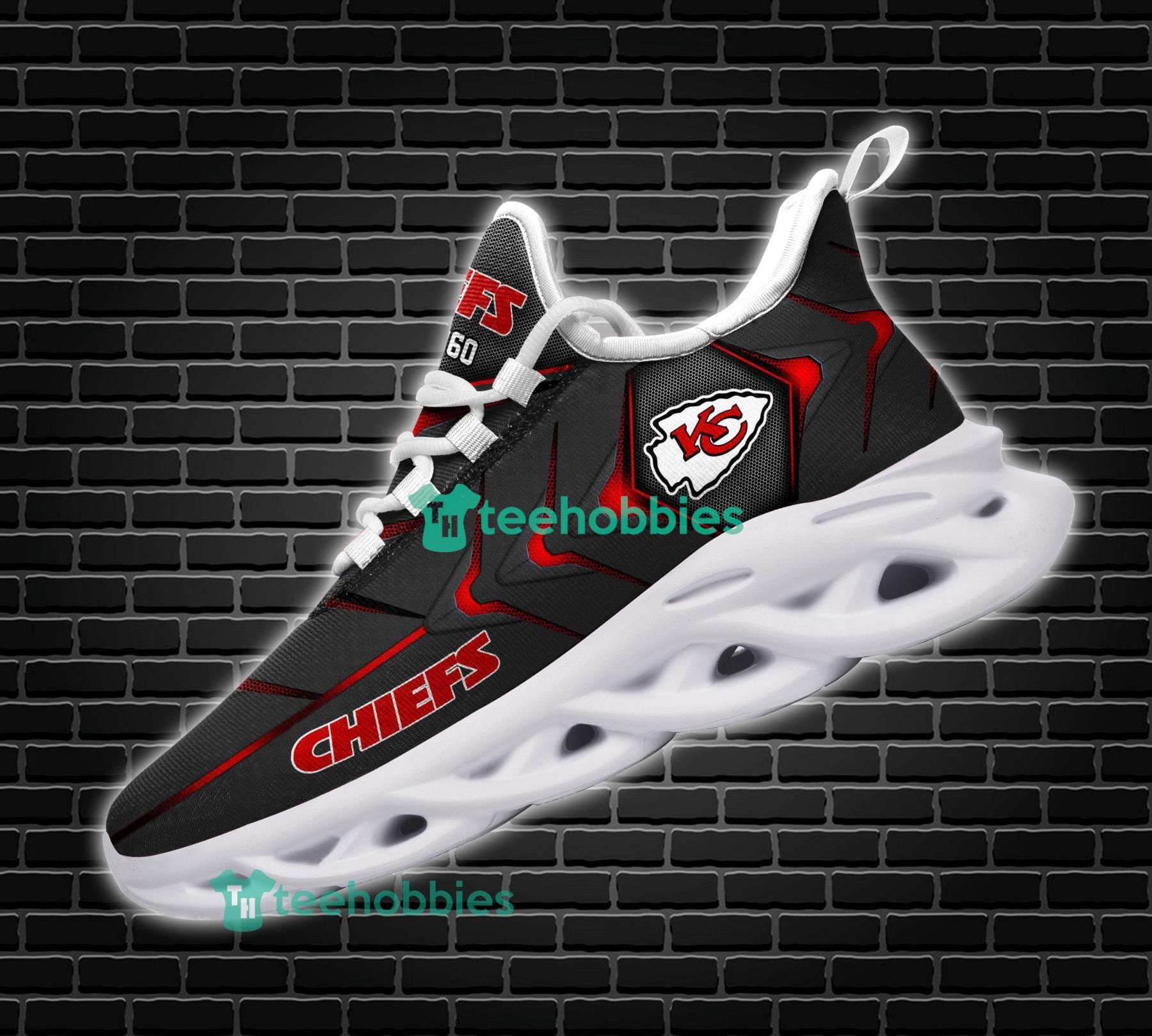 Kansas City Chiefs NFL Custom Name Sneakers Max Soul Shoes For Men And Women Product Photo 2