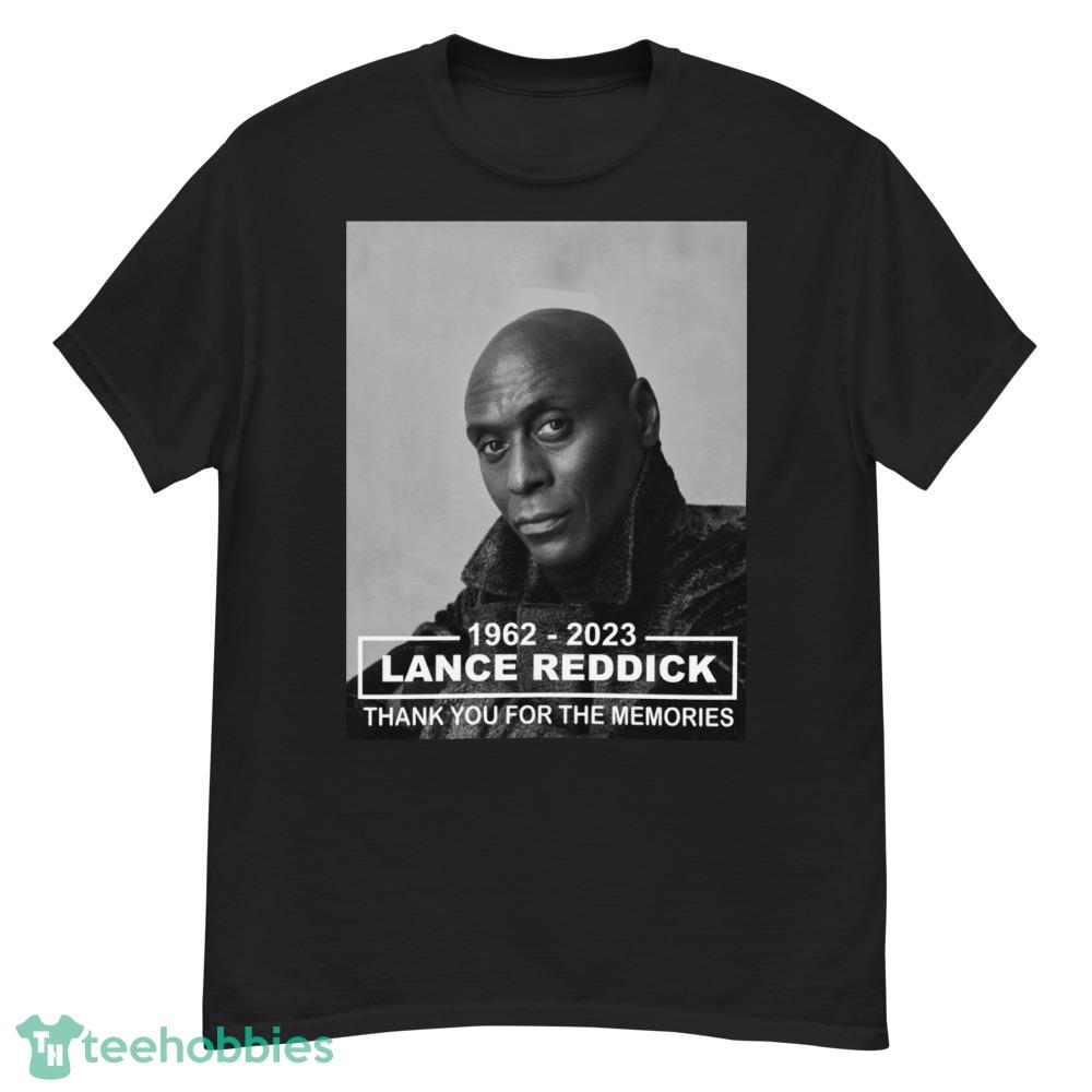 Lance Reddick 1962 2023 Thank You For The Memories Shirt - G500 Men’s Classic T-Shirt