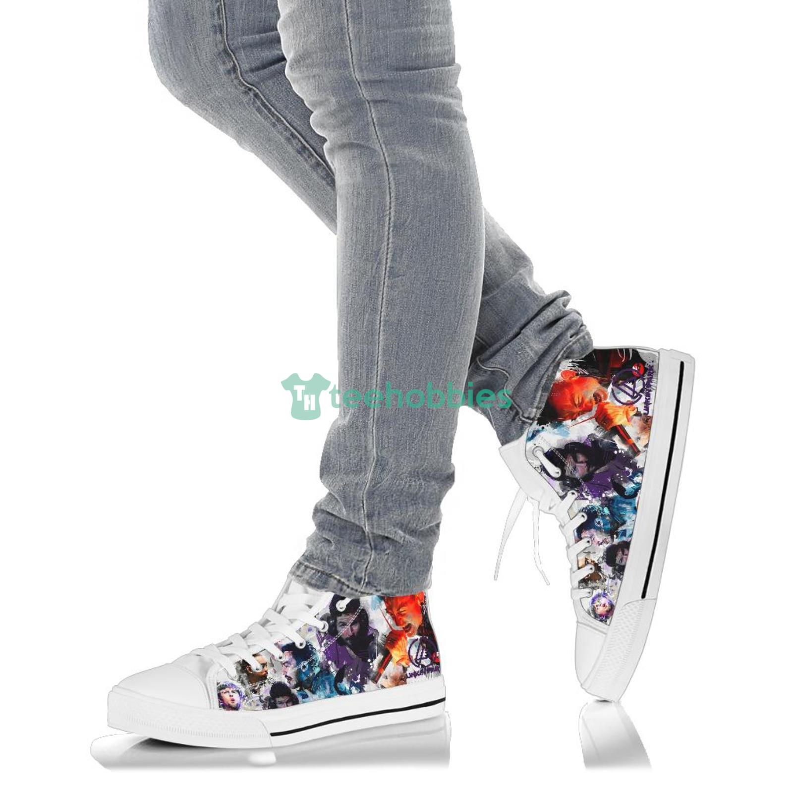 Linkin Park Linkin Park Gift High Top Shoes Gift image Linkin Park Linkin Park Gift High Top Shoes Gift Product Photo 4