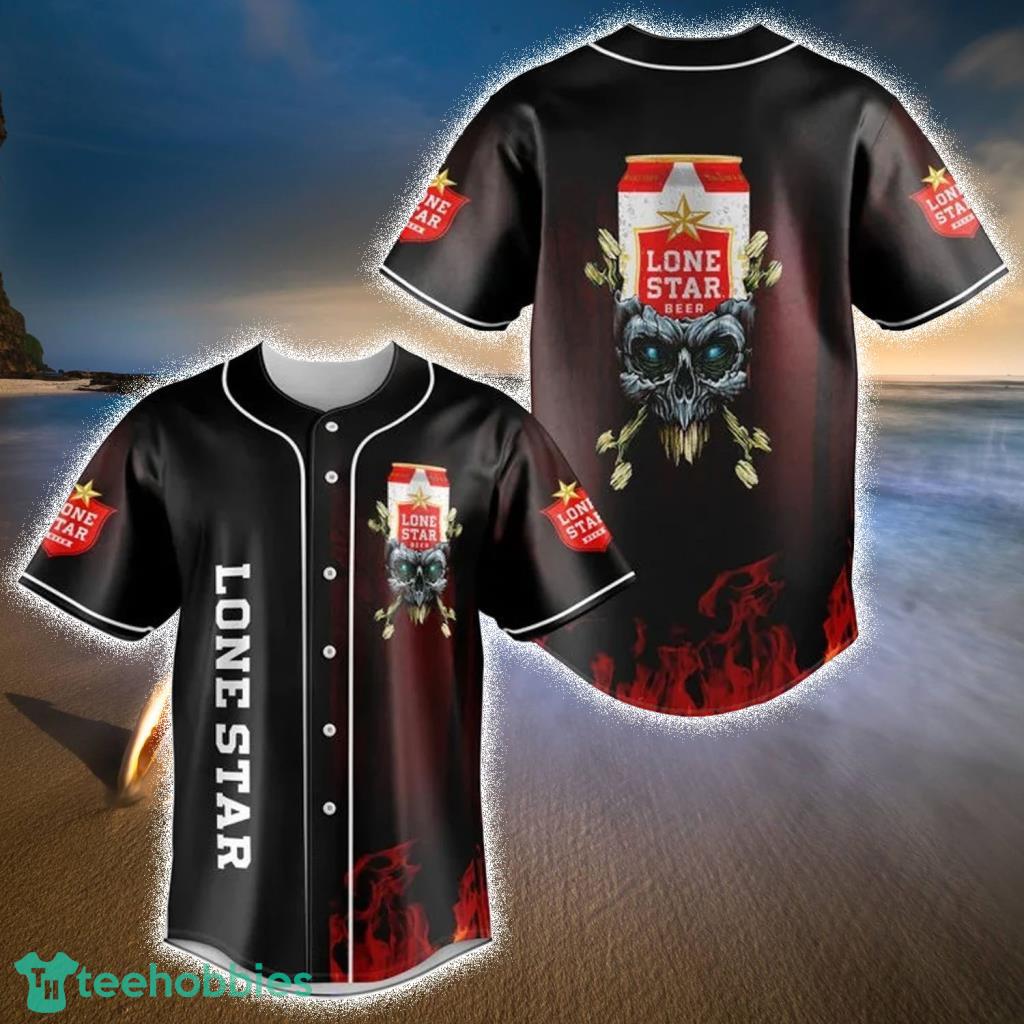 Lone Star Beer Baseball Jersey - Lone Star Beer Baseball Jersey Lone Star Beer Baseball Jersey - Lone Star Beer Baseball Jersey