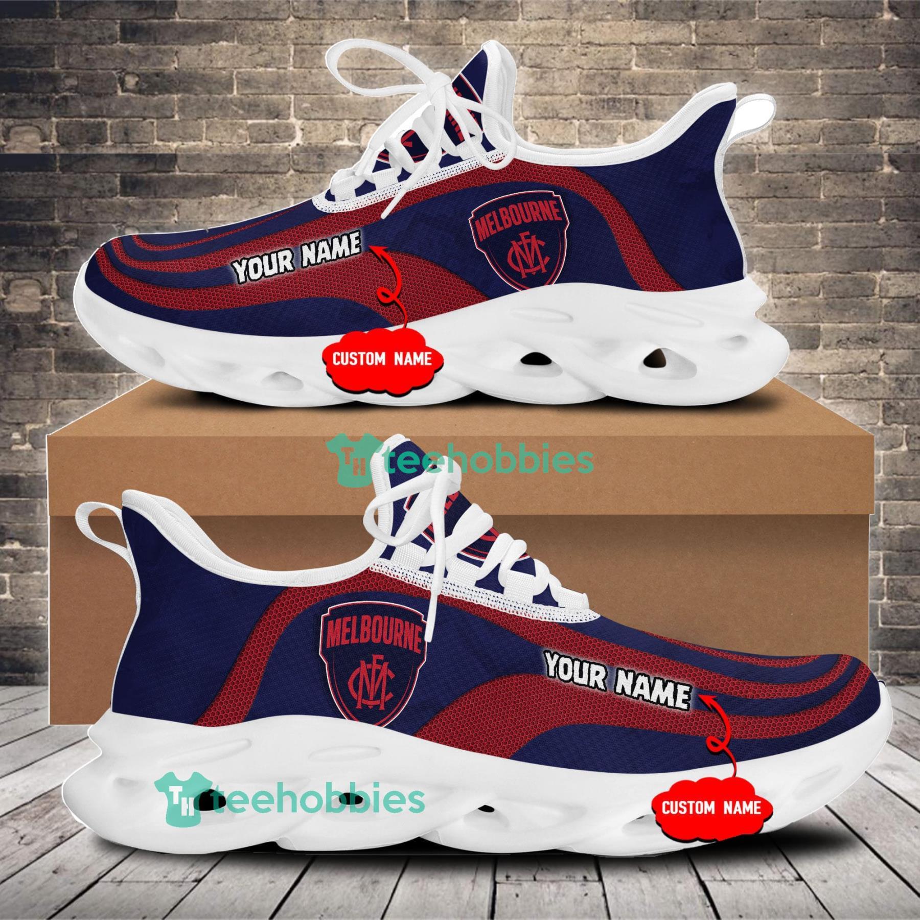 Melbourne Custom Name Football Club Sneakers Max Soul Shoes For Men And Women Product Photo 1