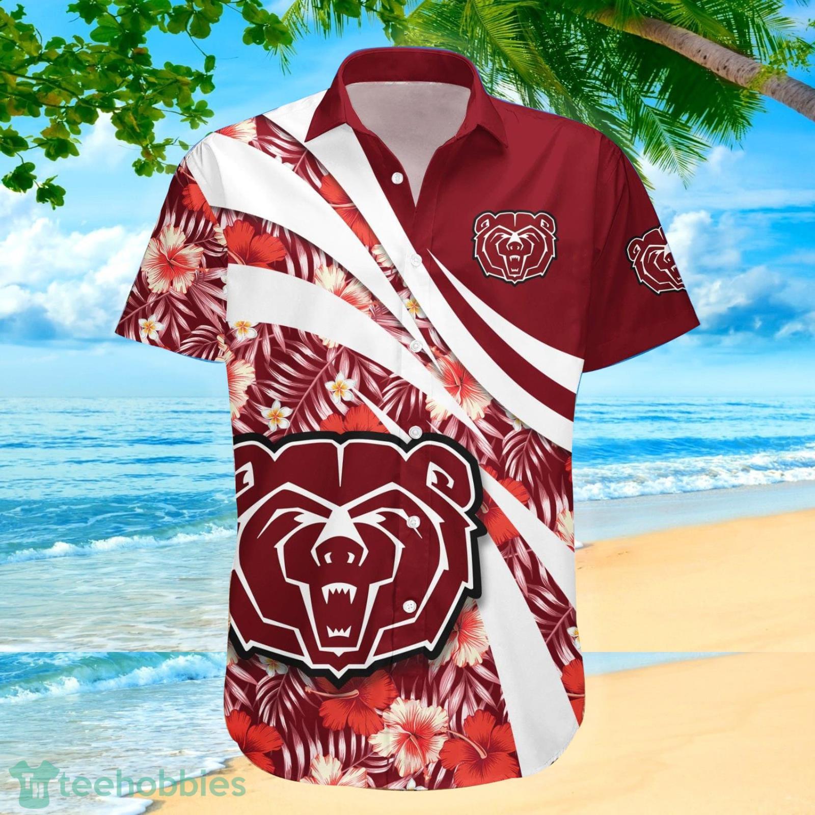 Missouri State Bears NCAA Hibiscus Tropical Flower Hawaiian Shirt