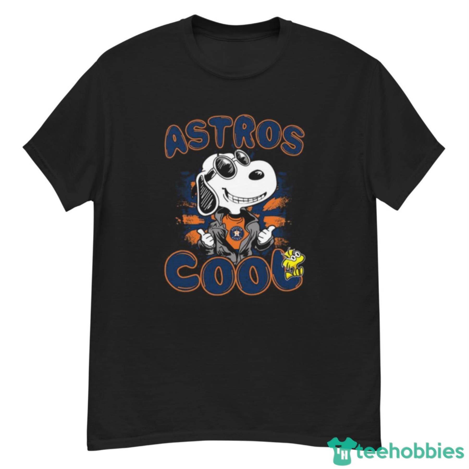 MLB Baseball Houston Astros Cool Snoopy Shirt T Shirt - G500 Men’s Classic T-Shirt