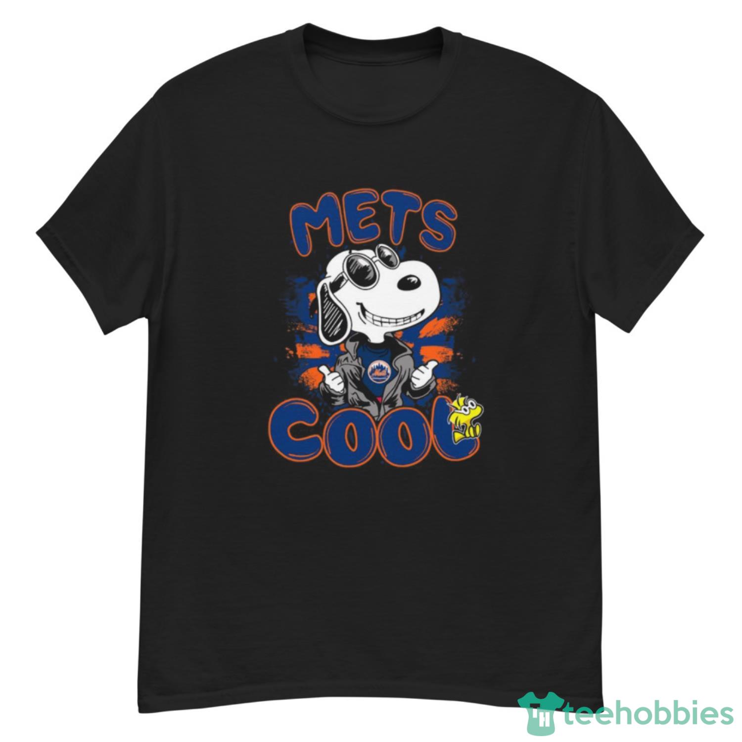 MLB Baseball New York Mets Cool Snoopy Shirt T Shirt - G500 Men’s Classic T-Shirt