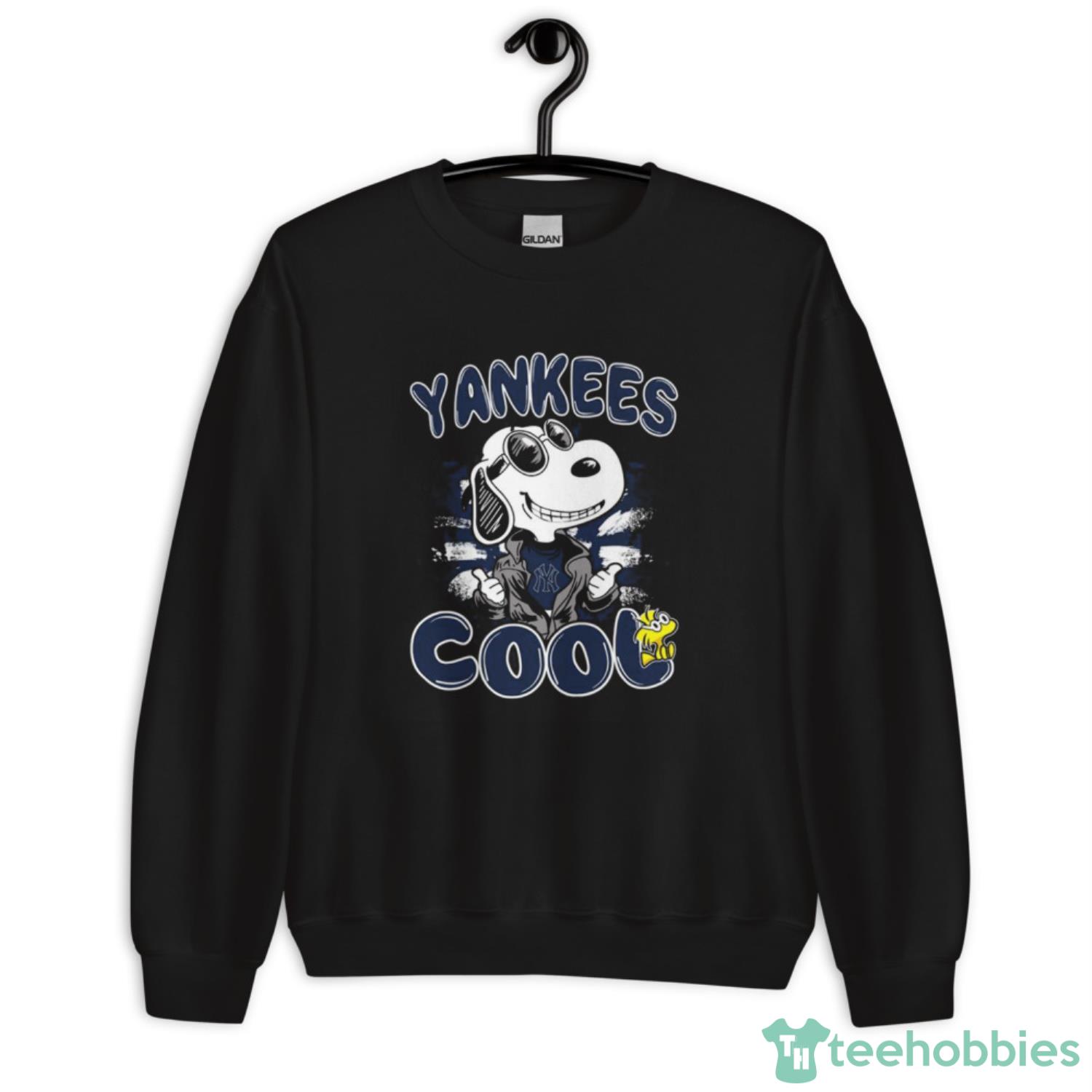 MLB Baseball New York Yankees Cool Snoopy Shirt T Shirt - Unisex Crewneck Sweatshirt