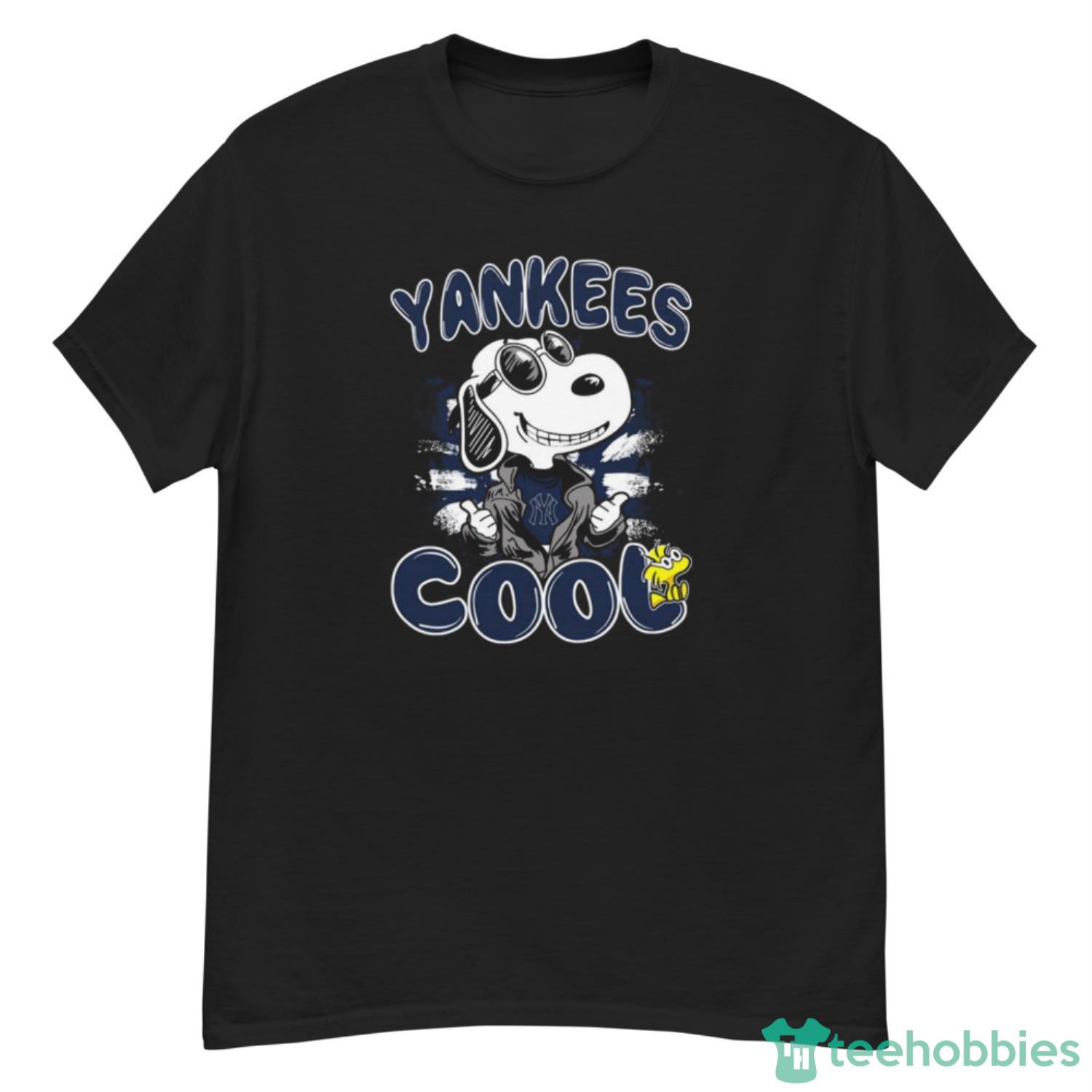 MLB Baseball New York Yankees Cool Snoopy Shirt T Shirt - G500 Men’s Classic T-Shirt