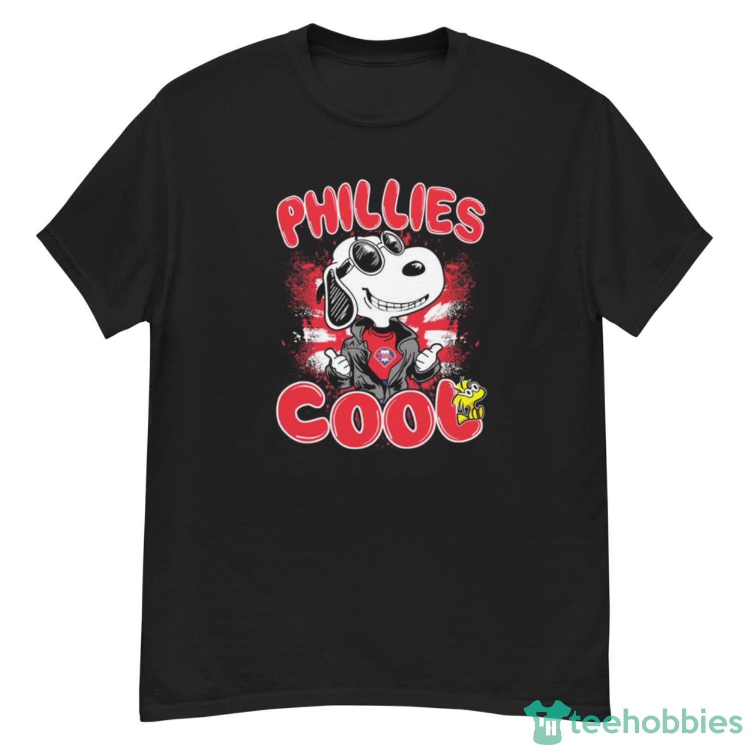 MLB Baseball Philadelphia Phillies Cool Snoopy Shirt T Shirt - G500 Men’s Classic T-Shirt