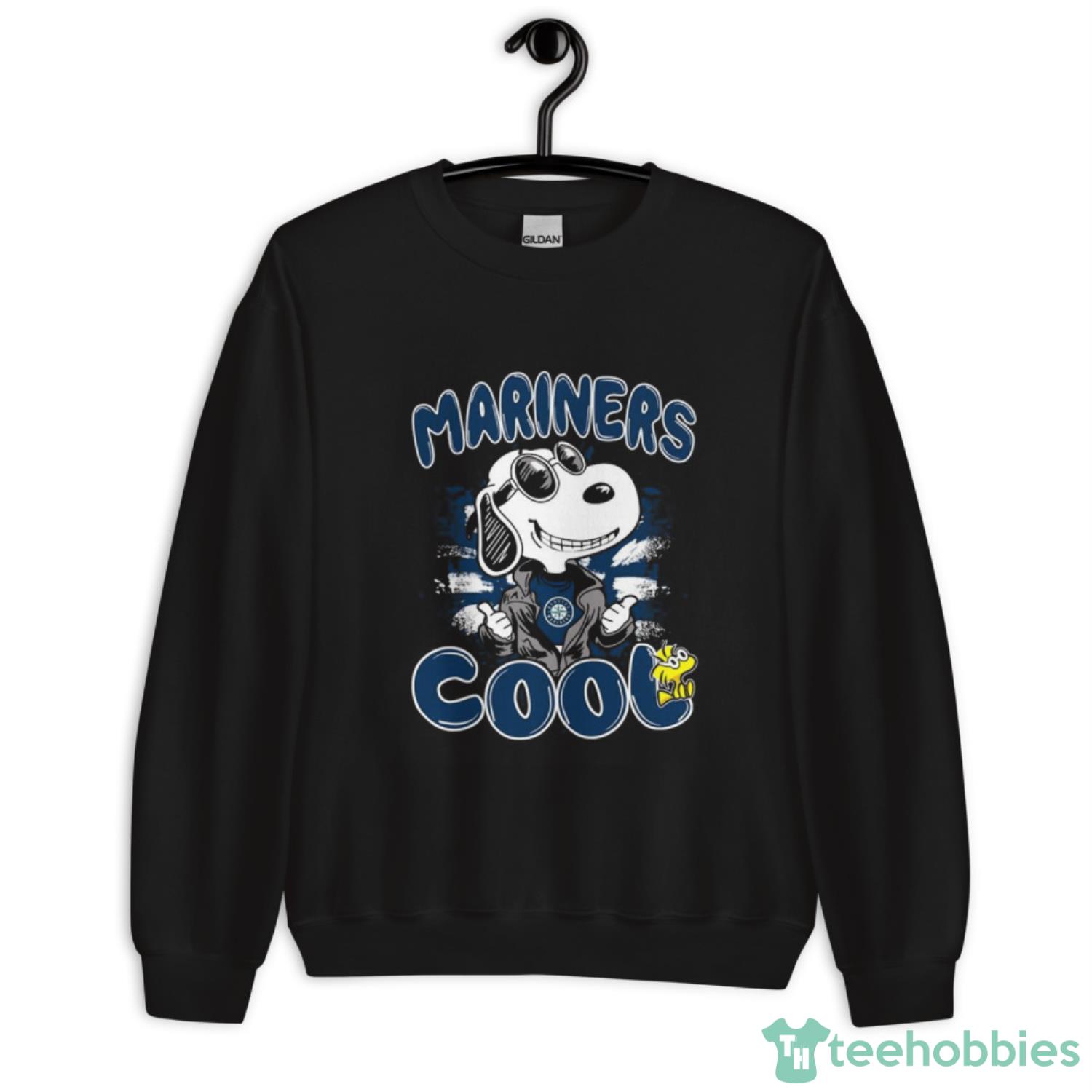 MLB Baseball Seattle Mariners Cool Snoopy Shirt T Shirt - Unisex Crewneck Sweatshirt