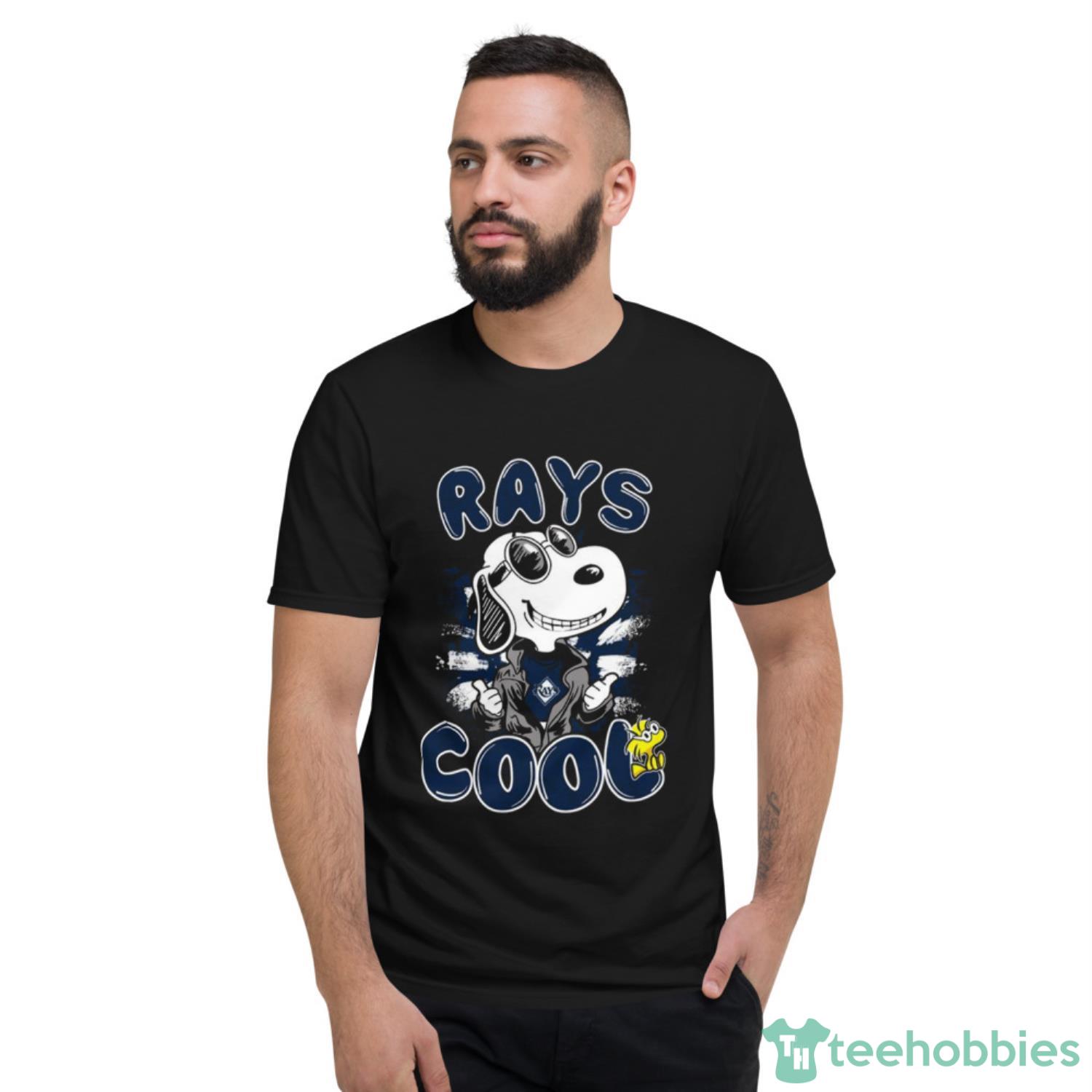 MLB Baseball Tampa Bay Rays Cool Snoopy Shirt T Shirt - Short Sleeve T-Shirt