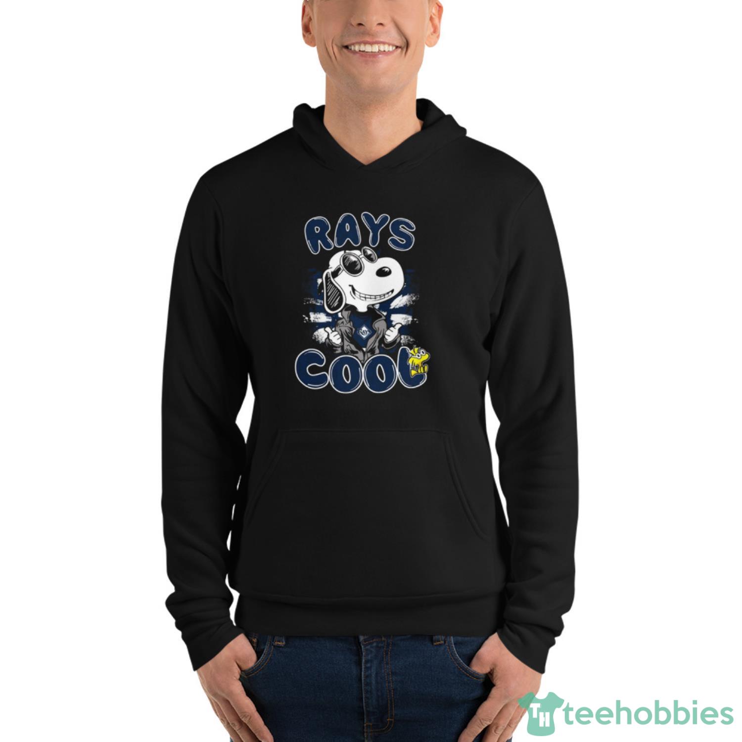 MLB Baseball Tampa Bay Rays Cool Snoopy Shirt T Shirt - Unisex Fleece Pullover Hoodie