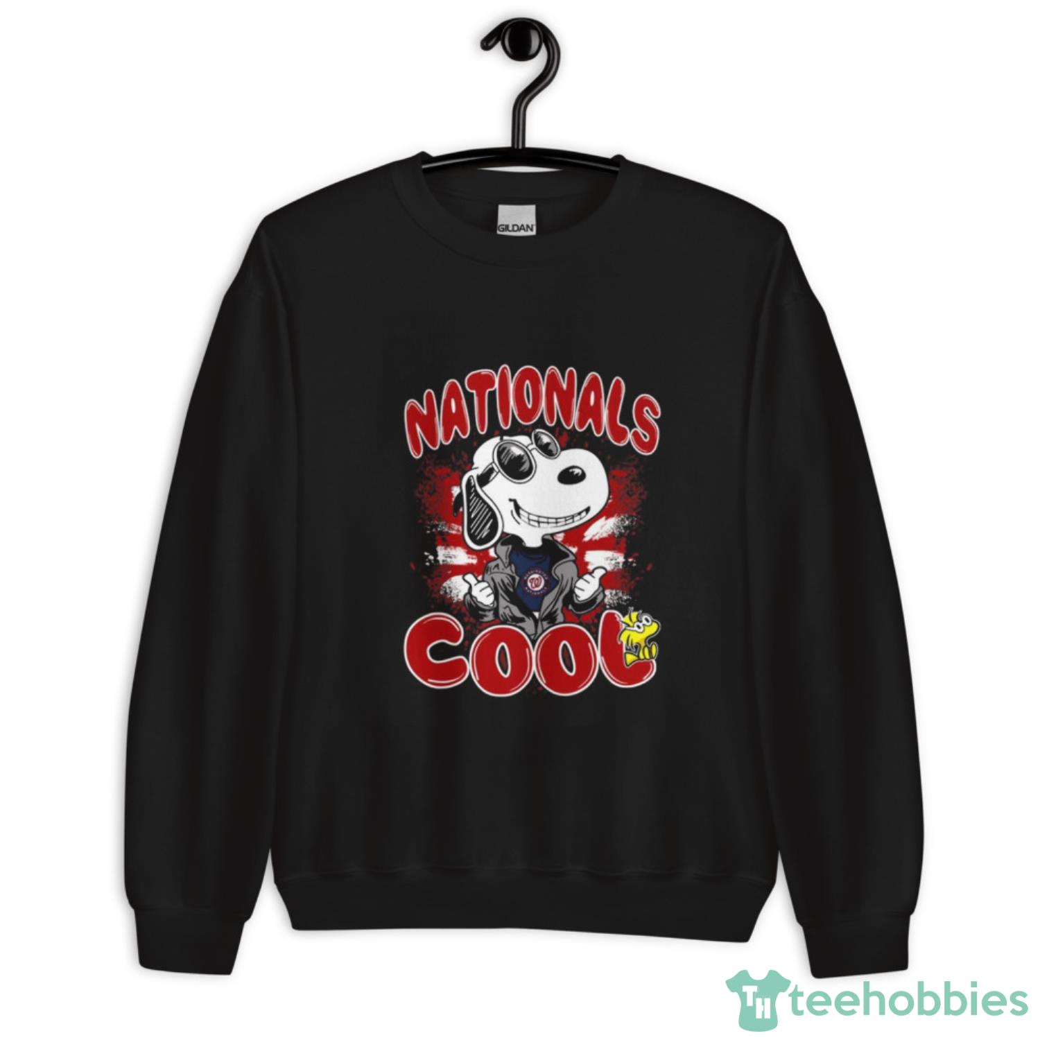 MLB Baseball Washington Nationals Cool Snoopy Shirt T Shirt - Unisex Crewneck Sweatshirt