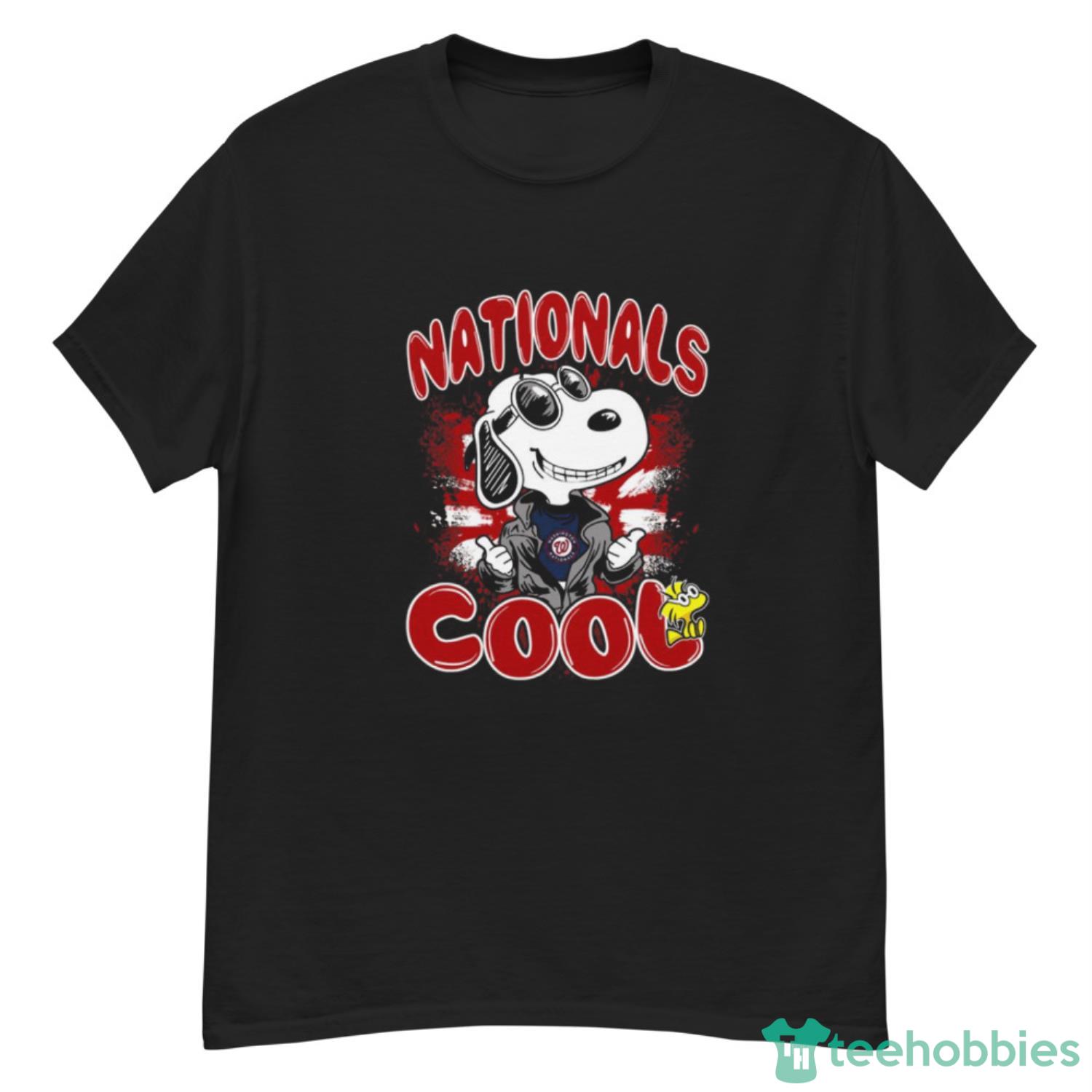 MLB Baseball Washington Nationals Cool Snoopy Shirt T Shirt - G500 Men’s Classic T-Shirt
