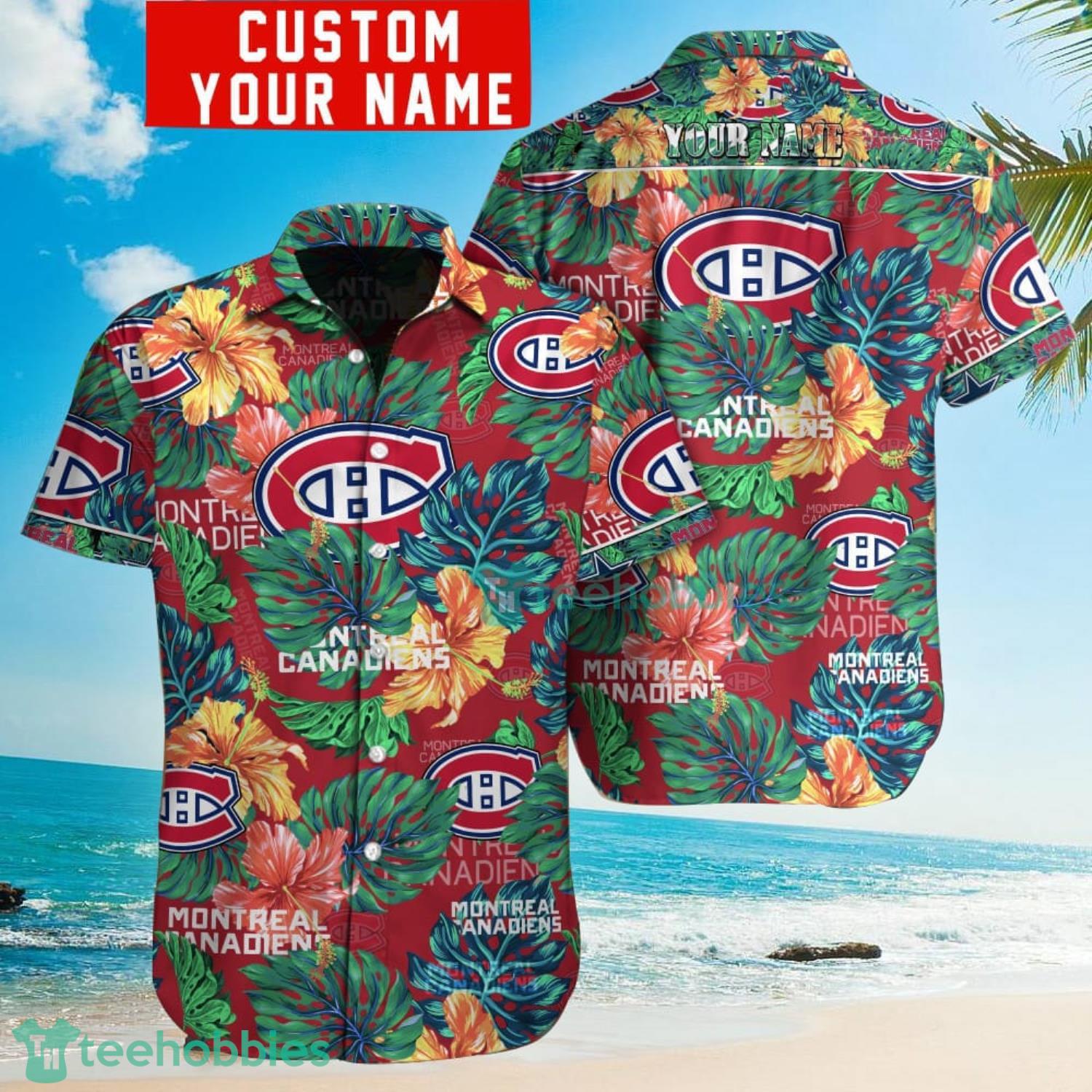 Montreal Canadiens NHL Flower Hawaiian Shirt Impressive Gift For