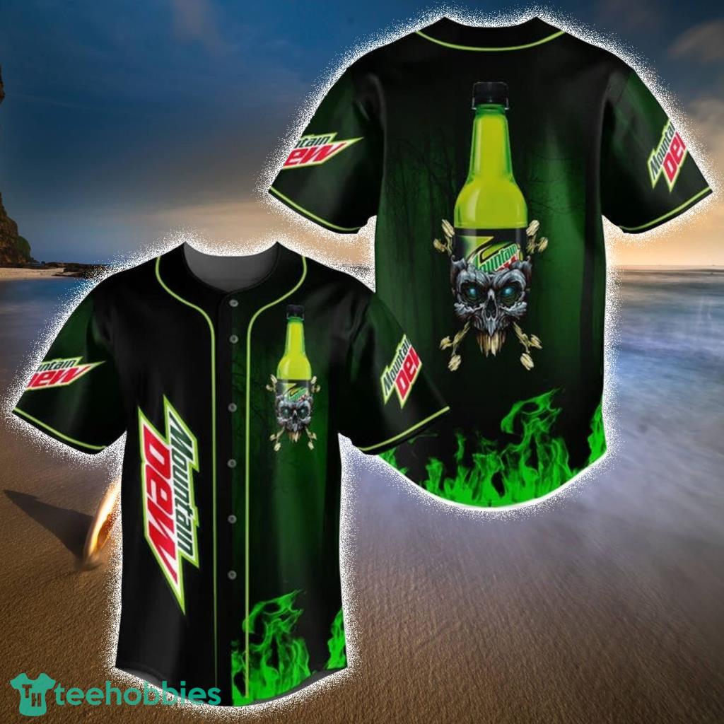 Mountain Dew Baseball Jerseys  For Men And Women - Mountain Dew Baseball Jerseys  For Men And Women