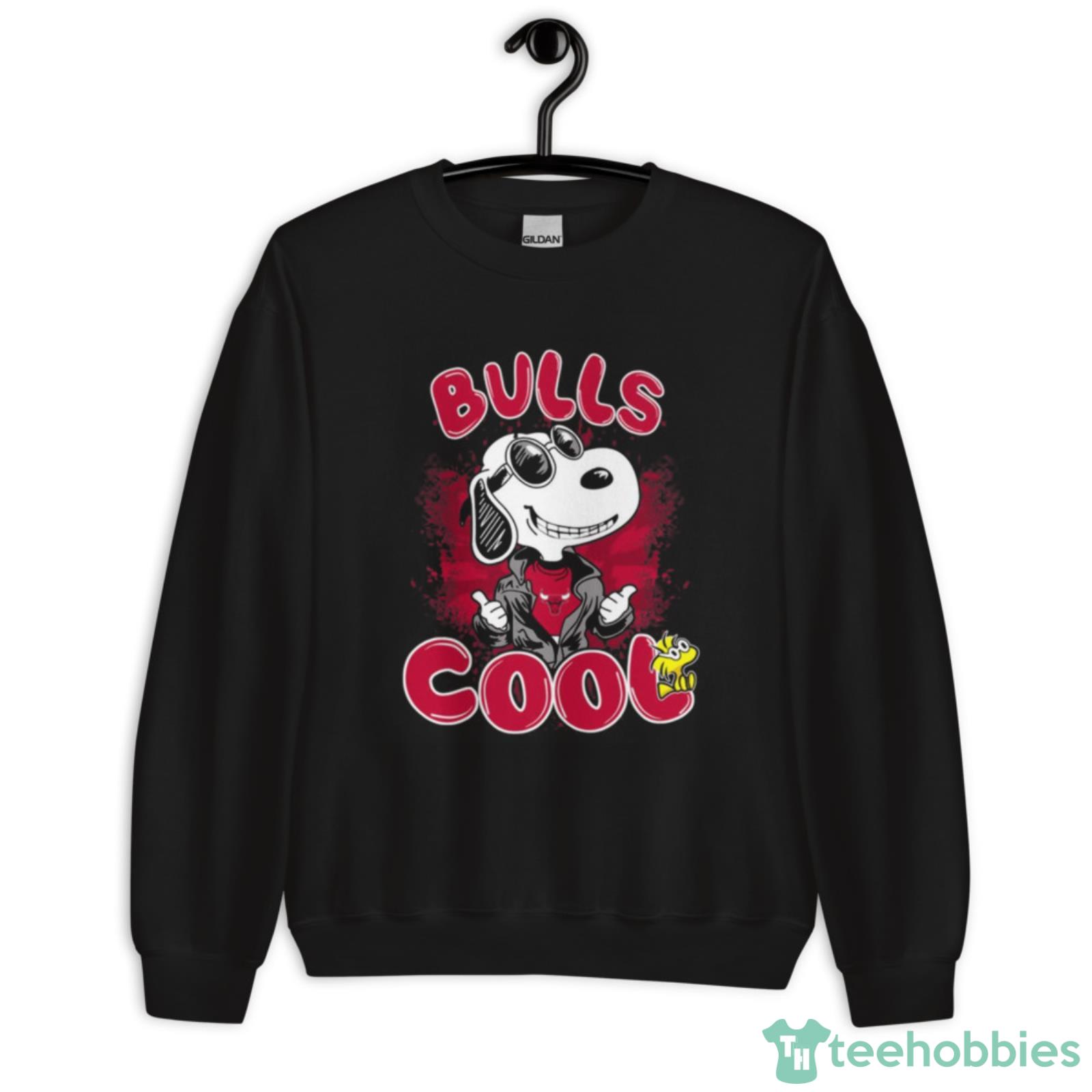 NBA Basketball Chicago Bulls Cool Snoopy Shirt T Shirt - Unisex Crewneck Sweatshirt
