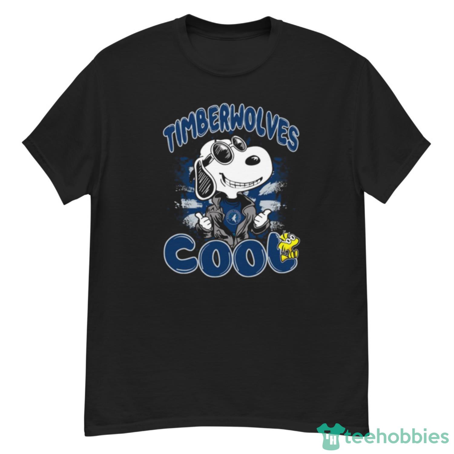 NBA Basketball Minnesota Timberwolves Cool Snoopy Shirt T Shirt - G500 Men’s Classic T-Shirt