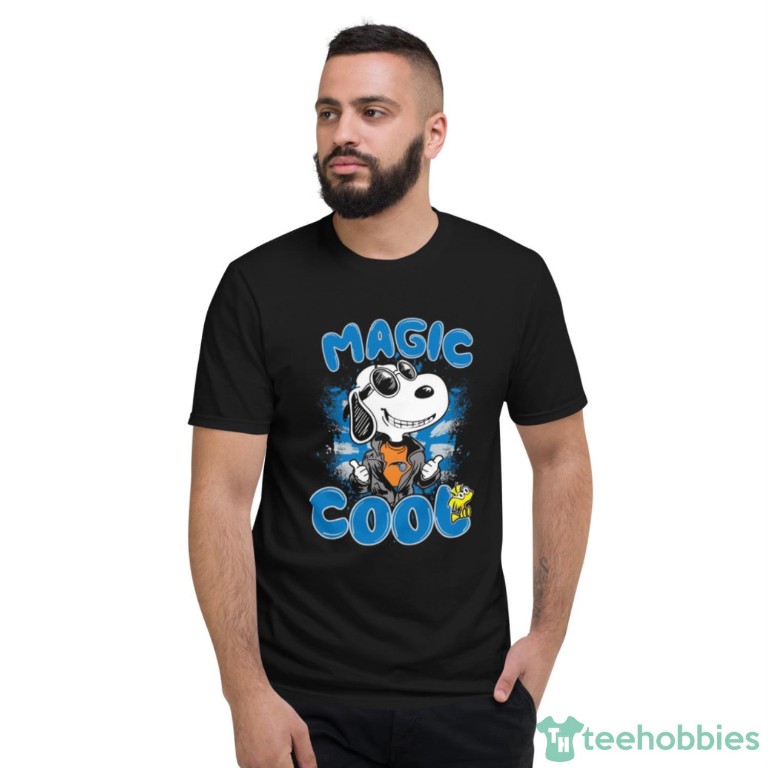 NBA Basketball Orlando Magic Cool Snoopy Shirt T Shirt - Short Sleeve T-Shirt