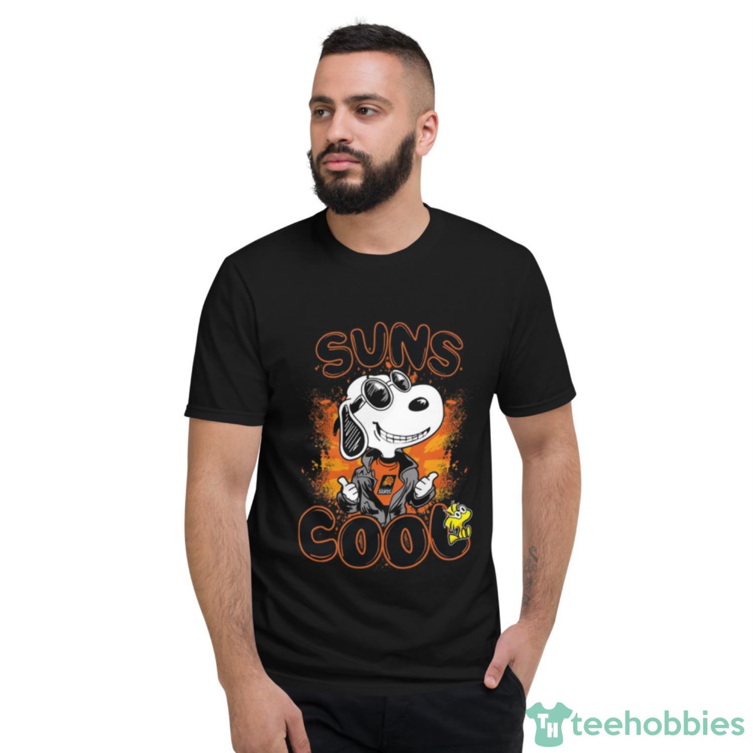 NBA Basketball Phoenix Suns Cool Snoopy Shirt T Shirt - Short Sleeve T-Shirt