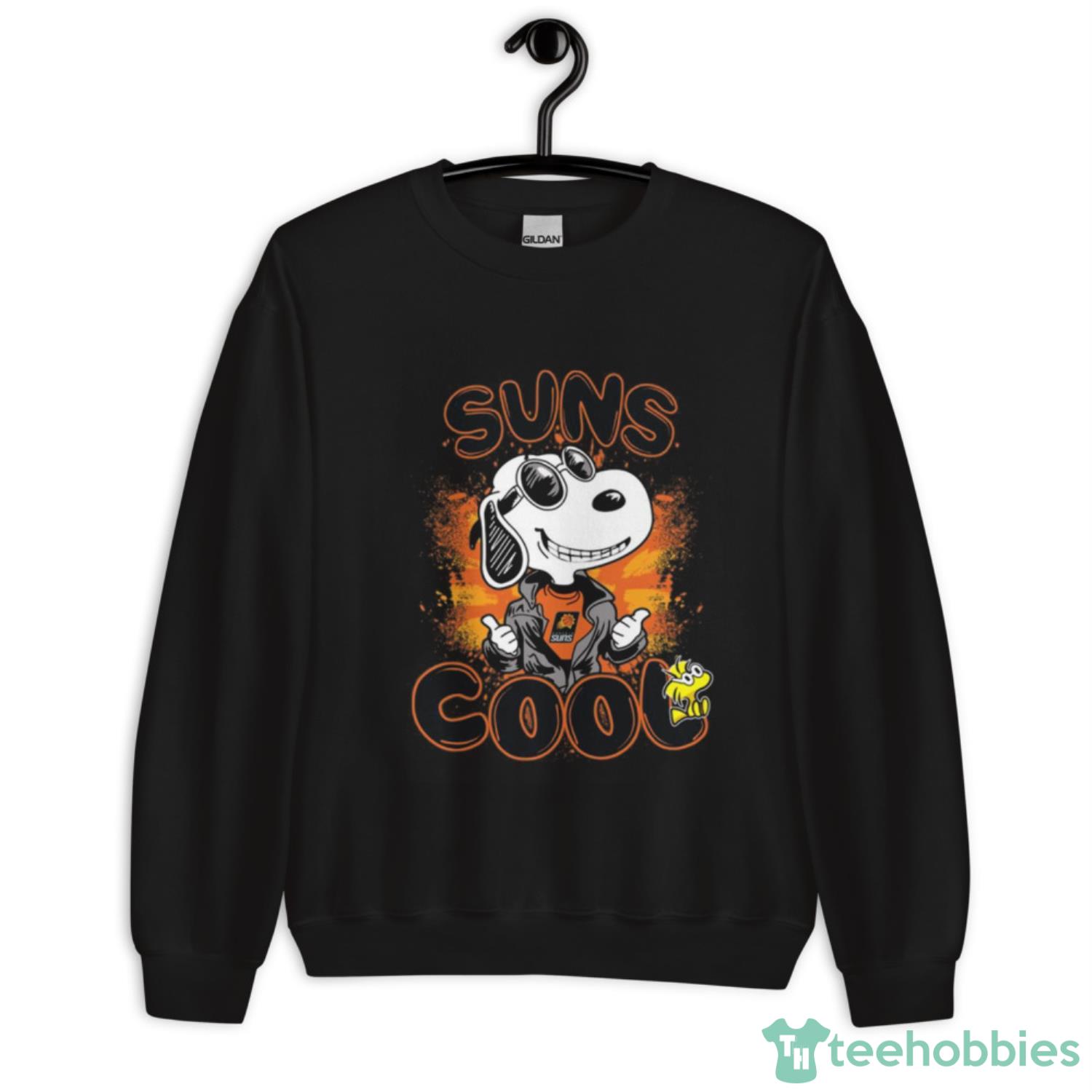 NBA Basketball Phoenix Suns Cool Snoopy Shirt T Shirt - Unisex Crewneck Sweatshirt