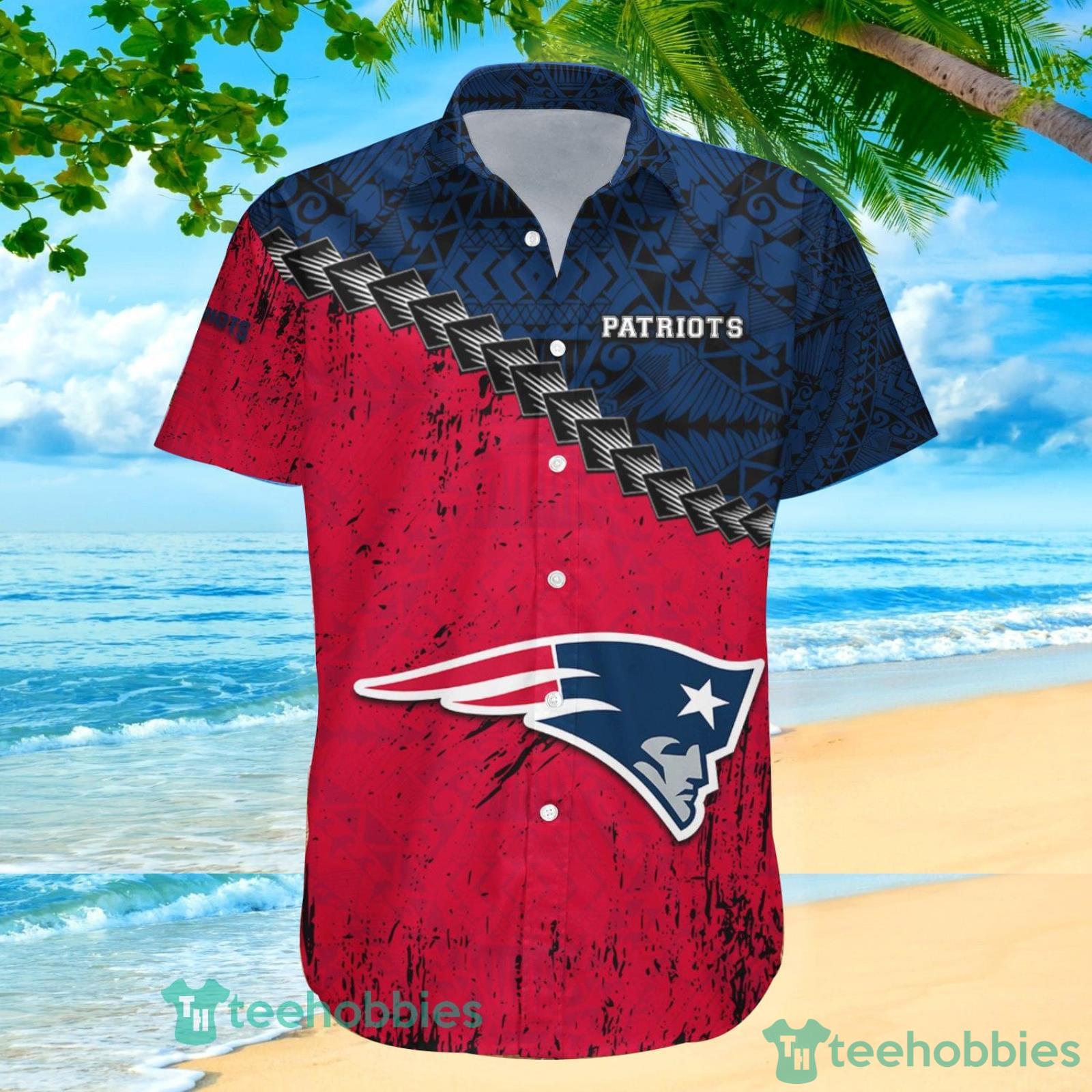 New England Patriots NFL Hawaiian Shirt Independence Day Shirt For Men Women  - Freedomdesign