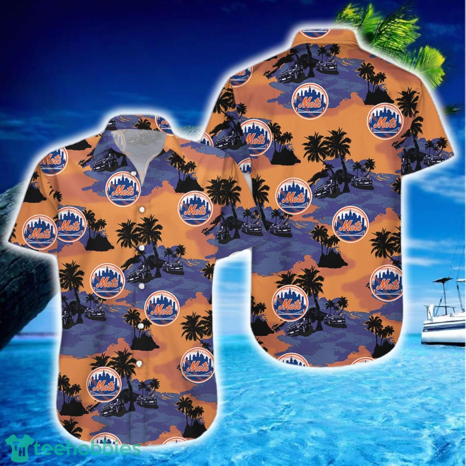 MLB New York Mets Logo Hot Hawaiian Shirt Gift For Men And Women