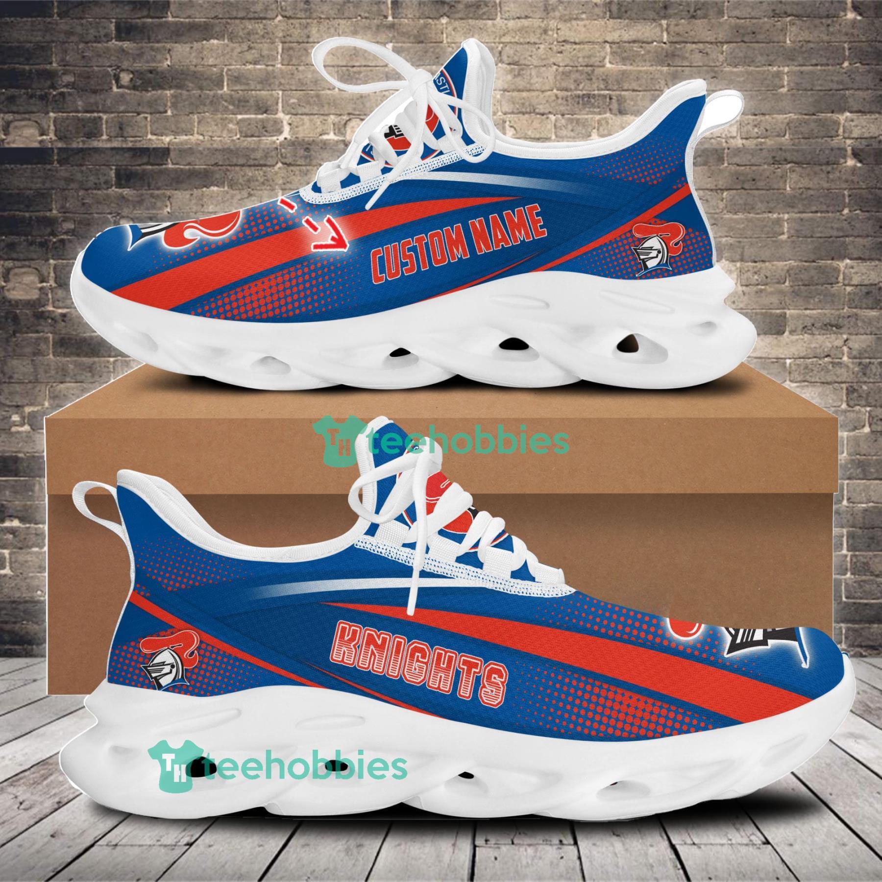 Newcastle Knights Custom Name Sneakers Max Soul Shoes For Men And Women Product Photo 1
