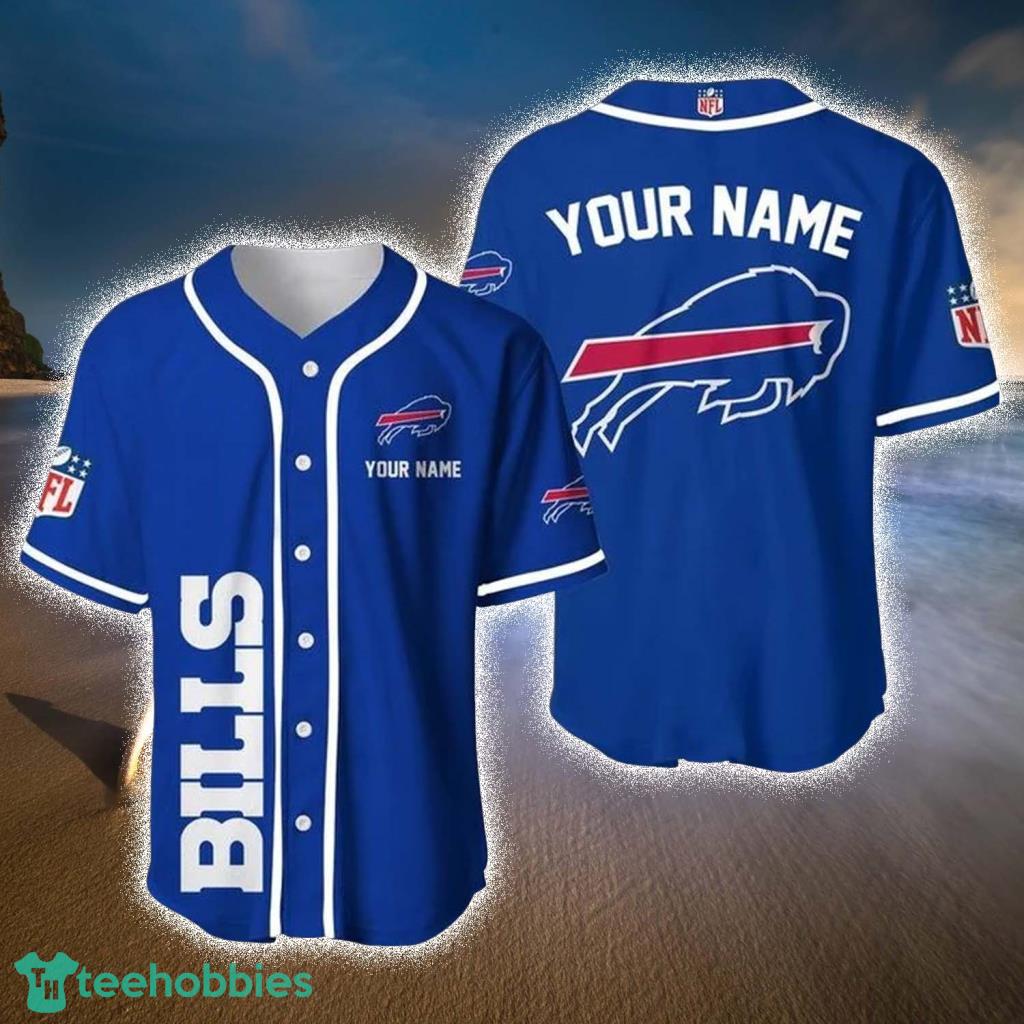 NFL Buffalo Bills Personalized Baseball Jersey Shirt - NFL Buffalo Bills Personalized Baseball Jersey Shirt