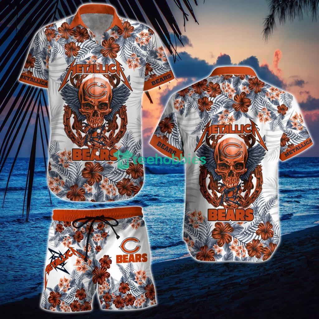 Chicago Bears Hawaiian Shirt, Shorts, Combo Hawaiian Shirt And