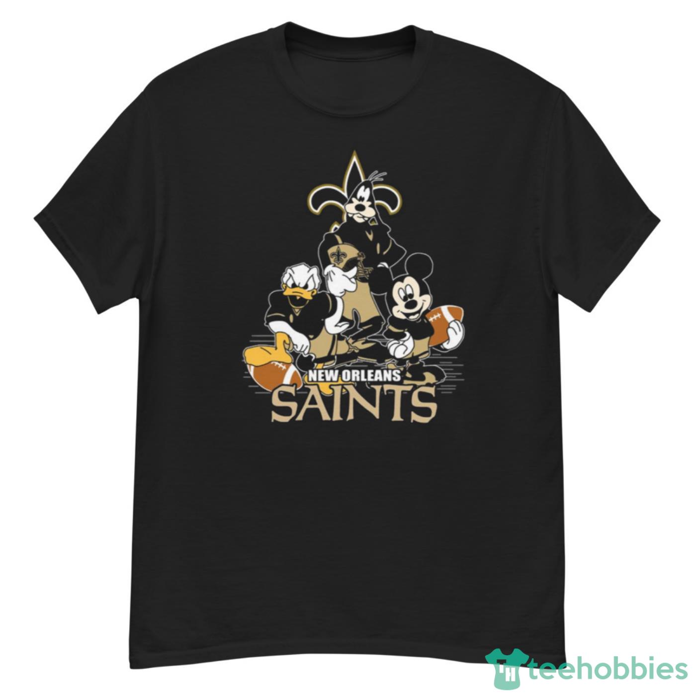 NFL New Orleans Saints Mickey Mouse Donald Duck Goofy Football Shirt T Shirt - G500 Men’s Classic T-Shirt NFL New Orleans Saints Mickey Mouse Donald Duck Goofy Football Shirt T Shirt - G500 Men’s Classic T-Shirt