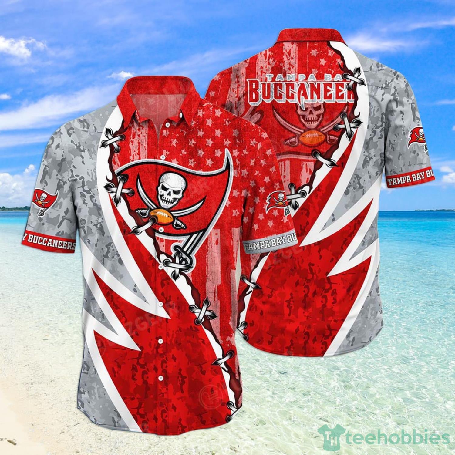 HOT Tampa Bay Buccaneers NFL Summer Hawaiian Shirt And Shorts