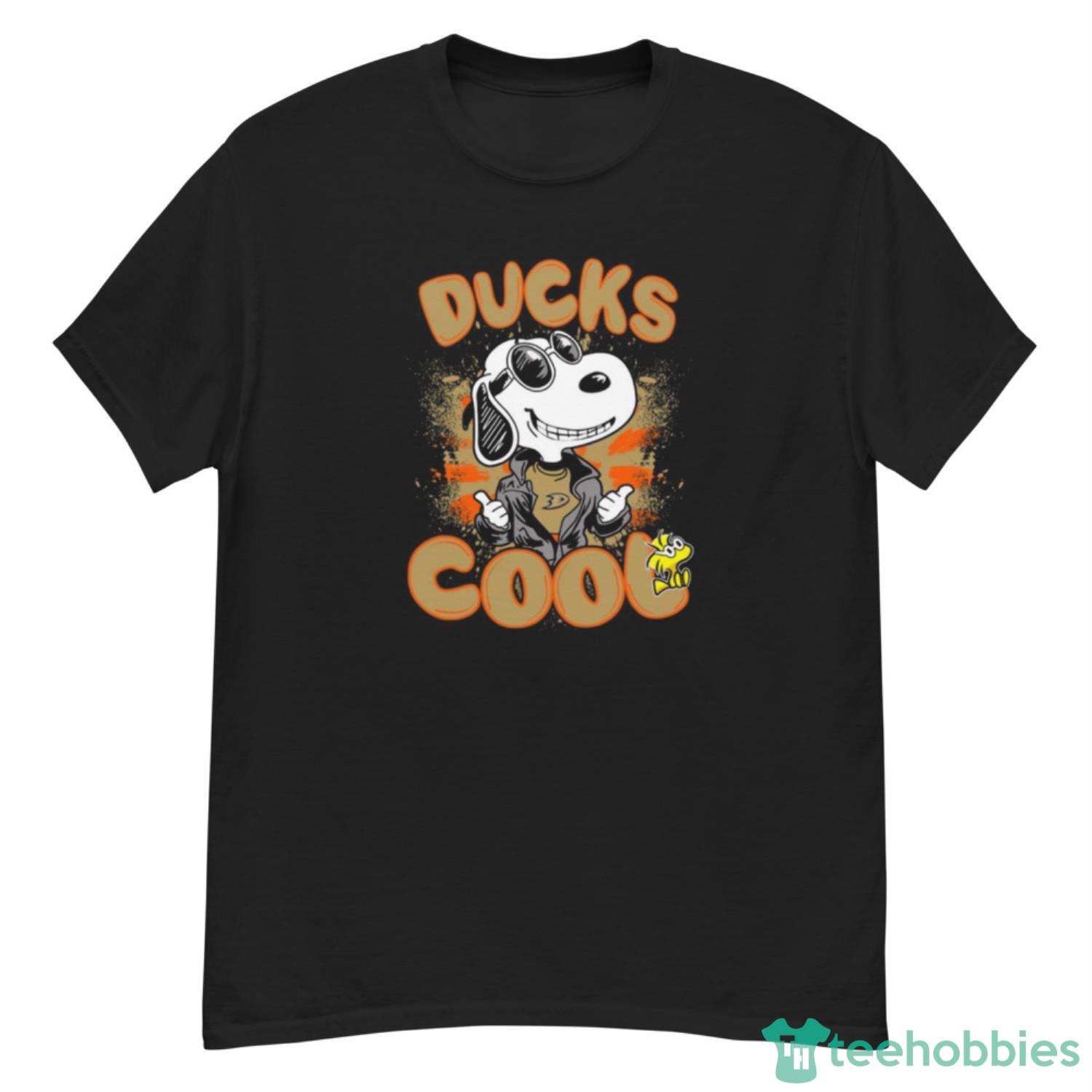 NHL Hockey Anaheim Ducks Cool Snoopy Shirt T Shirt - G500 Men’s Classic T-Shirt