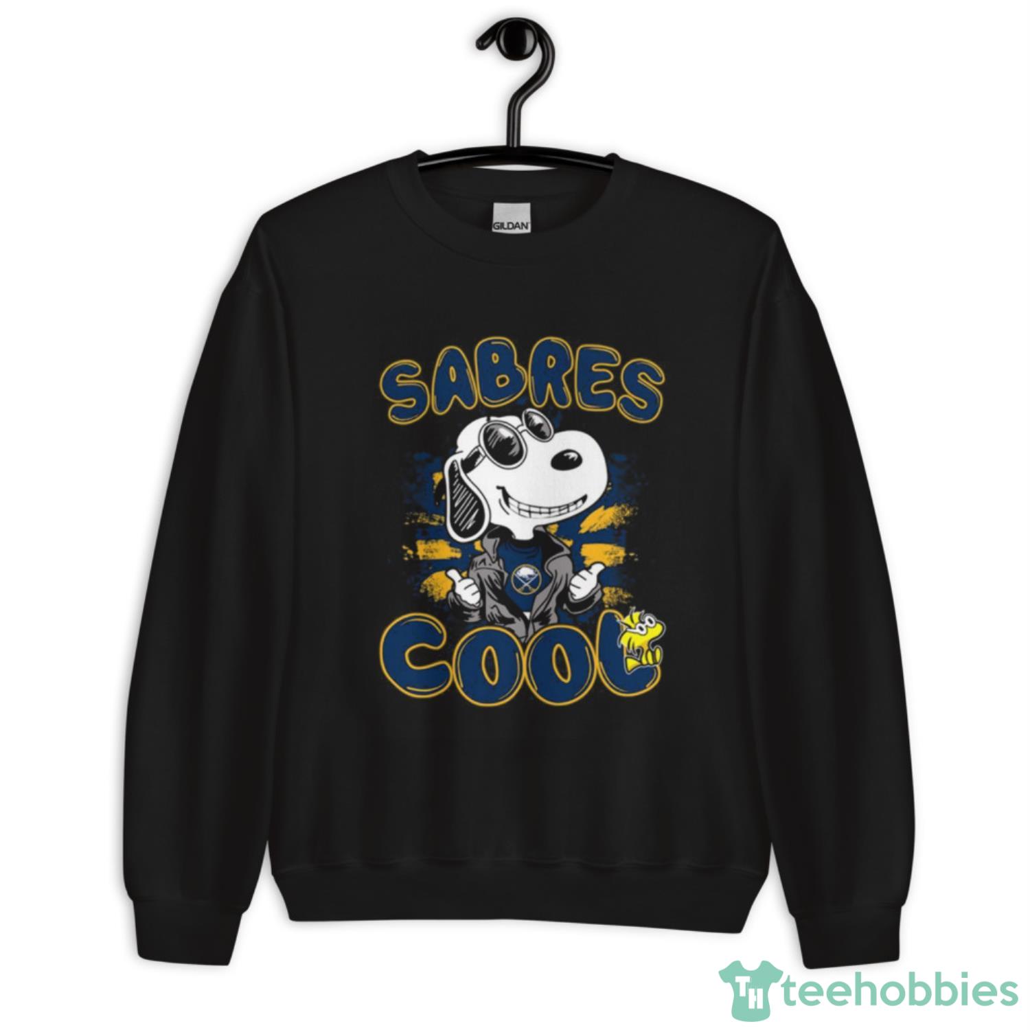 NHL Hockey Buffalo Sabres Cool Snoopy Shirt T Shirt - Unisex Crewneck Sweatshirt