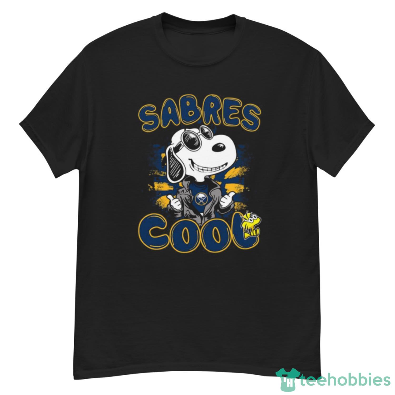 NHL Hockey Buffalo Sabres Cool Snoopy Shirt T Shirt - G500 Men’s Classic T-Shirt